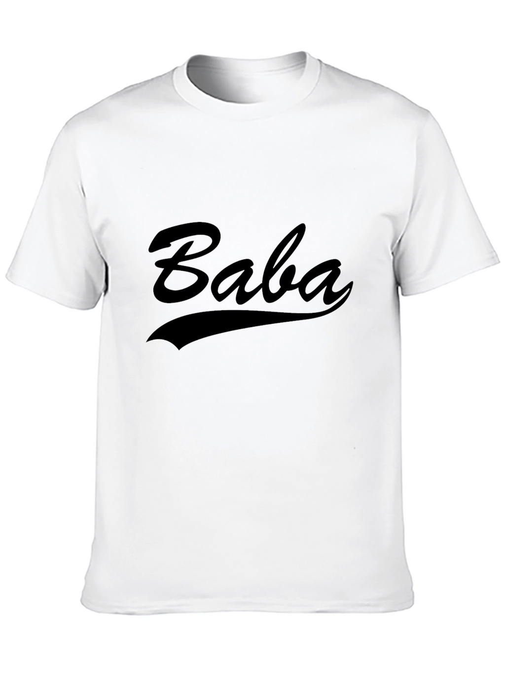 Baba Graphic Tee - Stylish Black T-Shirt