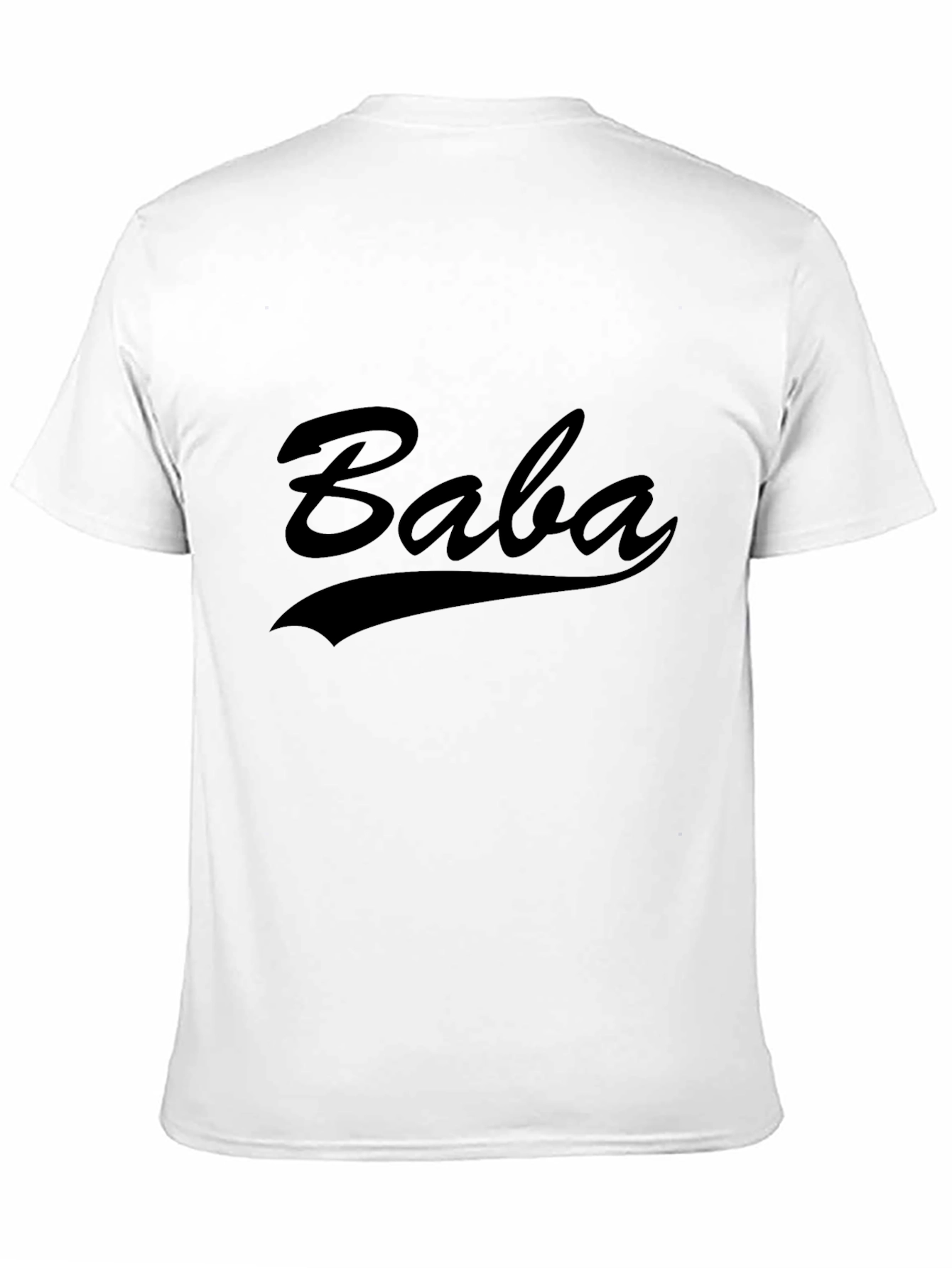 Baba Graphic Tee - Stylish Black T-Shirt