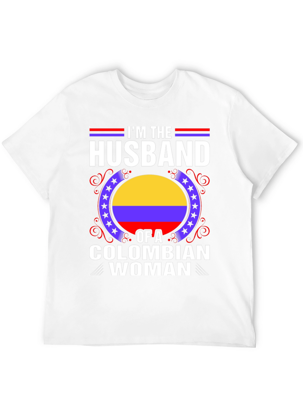 Husband of a Colombian Woman T-Shirt
