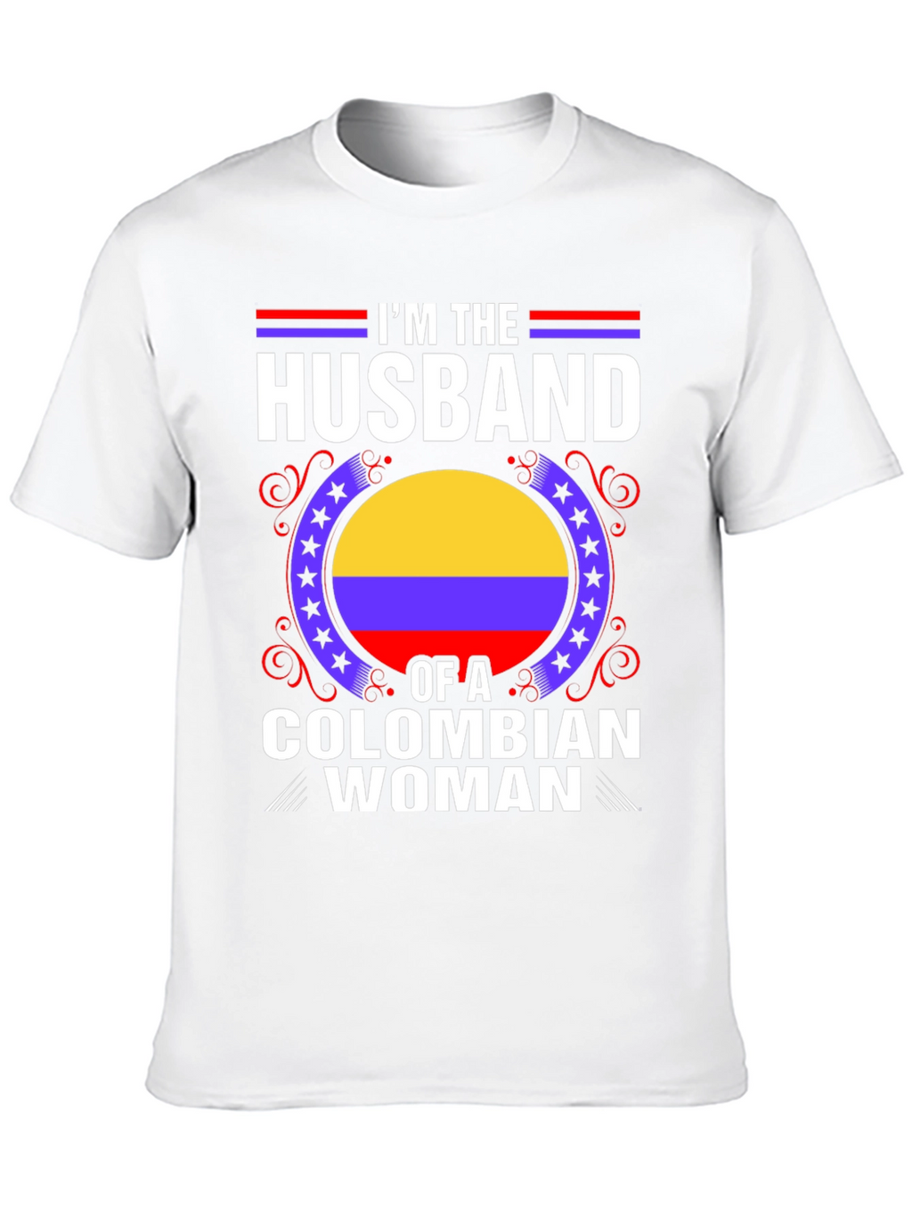 Husband of a Colombian Woman T-Shirt