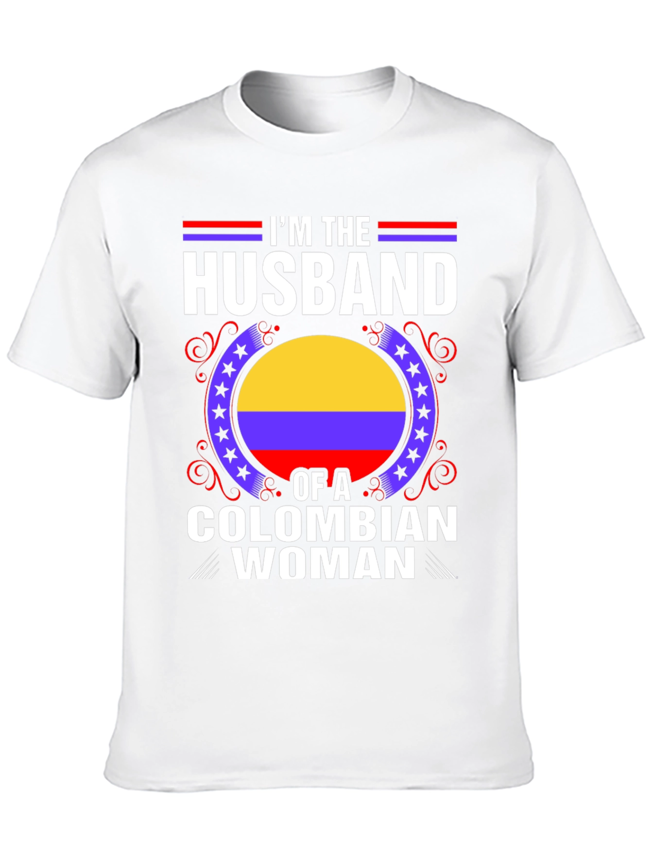 Husband of a Colombian Woman T-Shirt