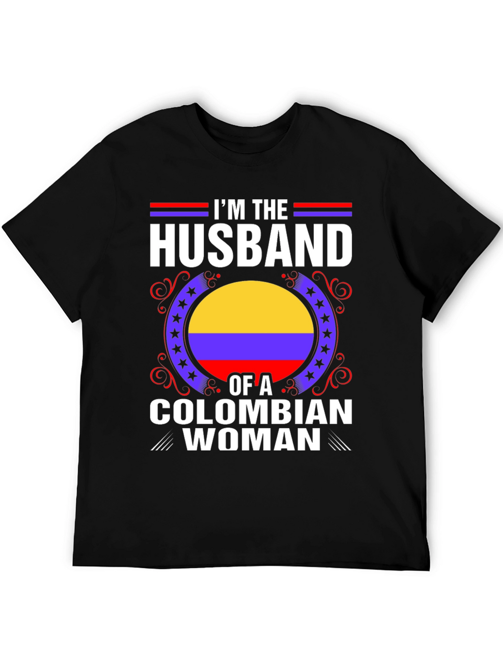 Husband of a Colombian Woman T-Shirt