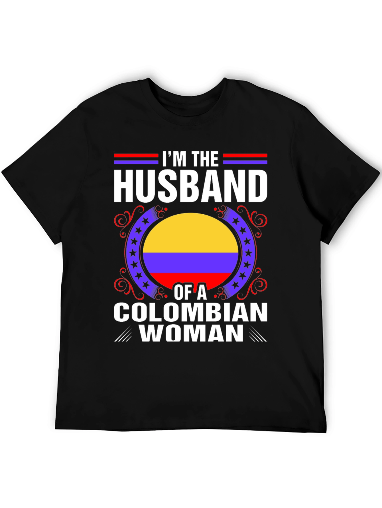 Husband of a Colombian Woman T-Shirt