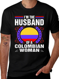 Husband of a Colombian Woman T-Shirt