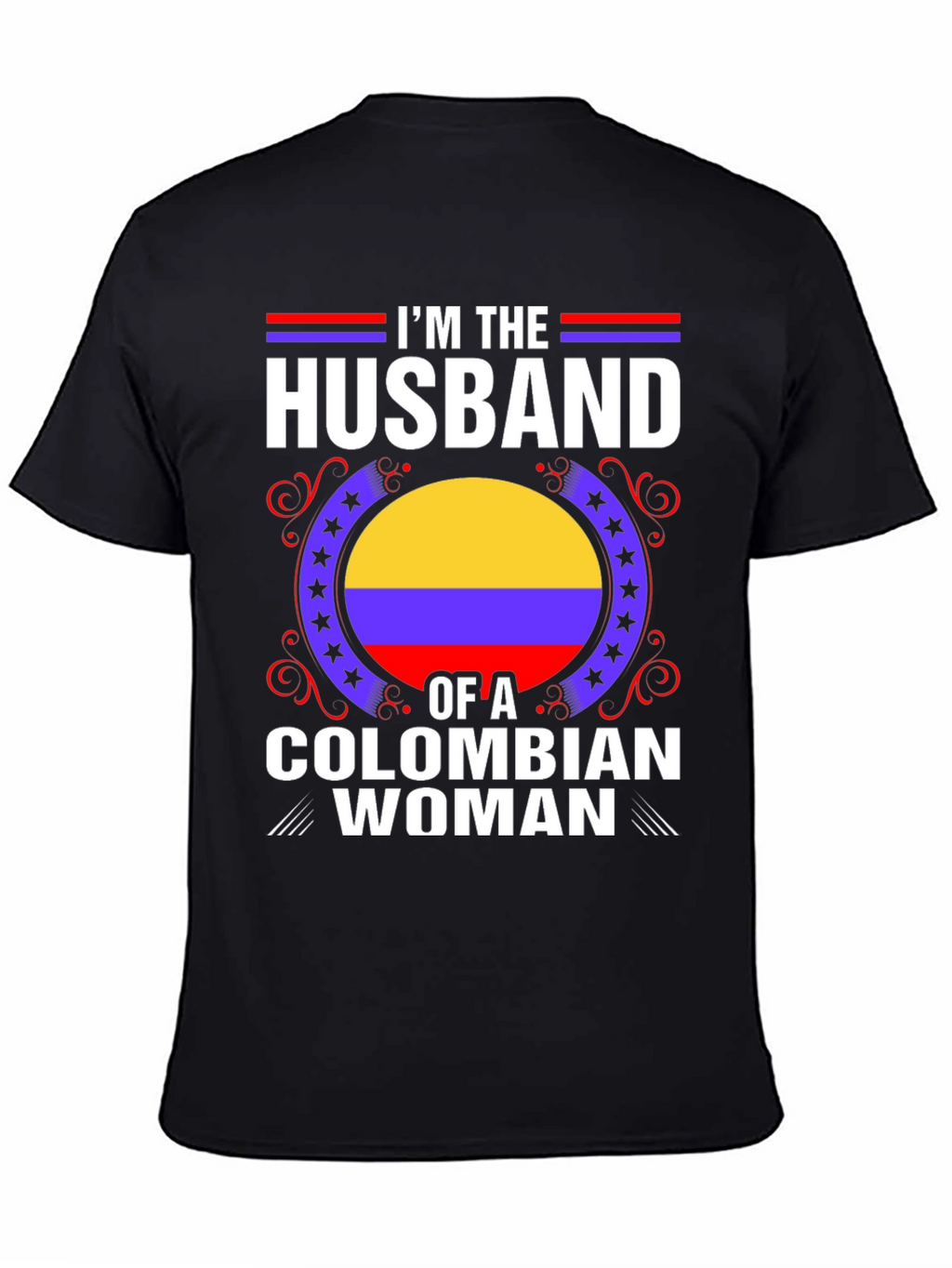 Husband of a Colombian Woman T-Shirt