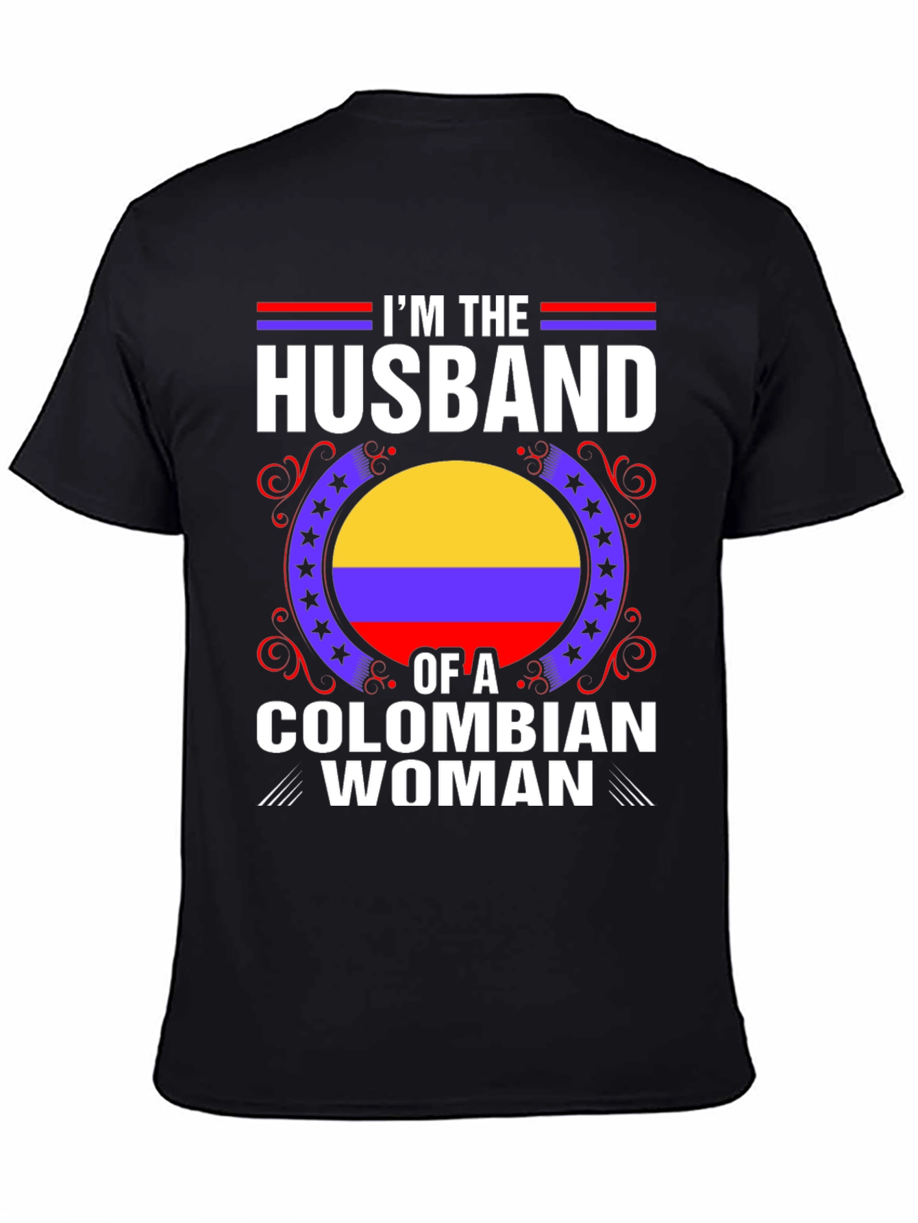 Husband of a Colombian Woman T-Shirt