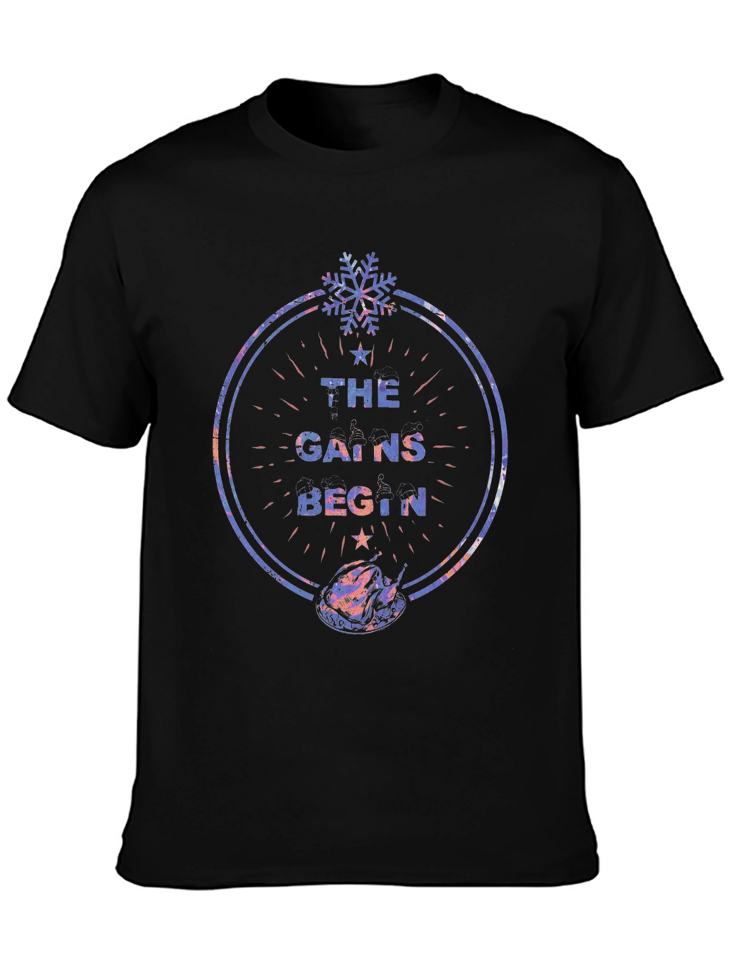 The Gains Begin Thanksgiving T-Shirt