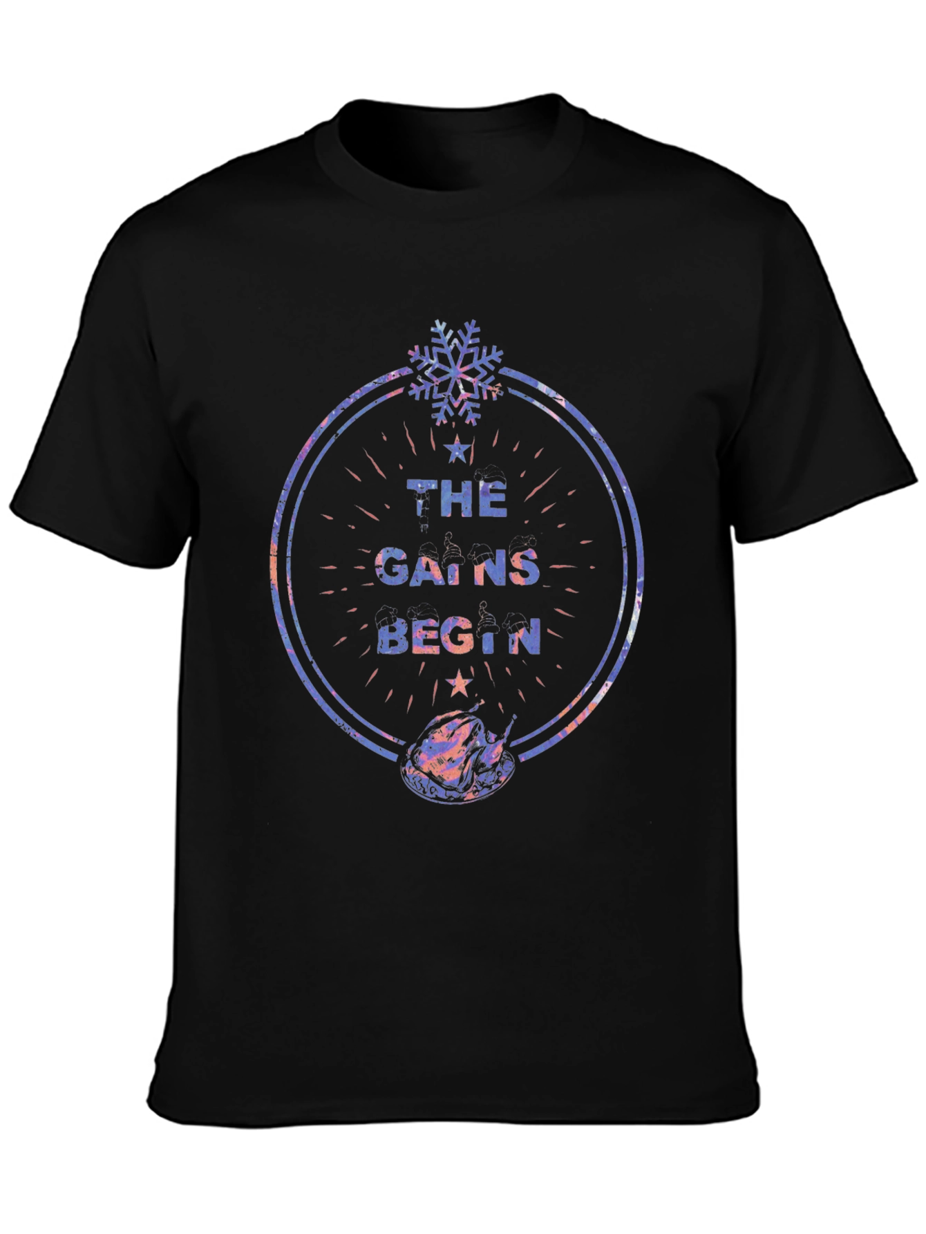 The Gains Begin Thanksgiving T-Shirt