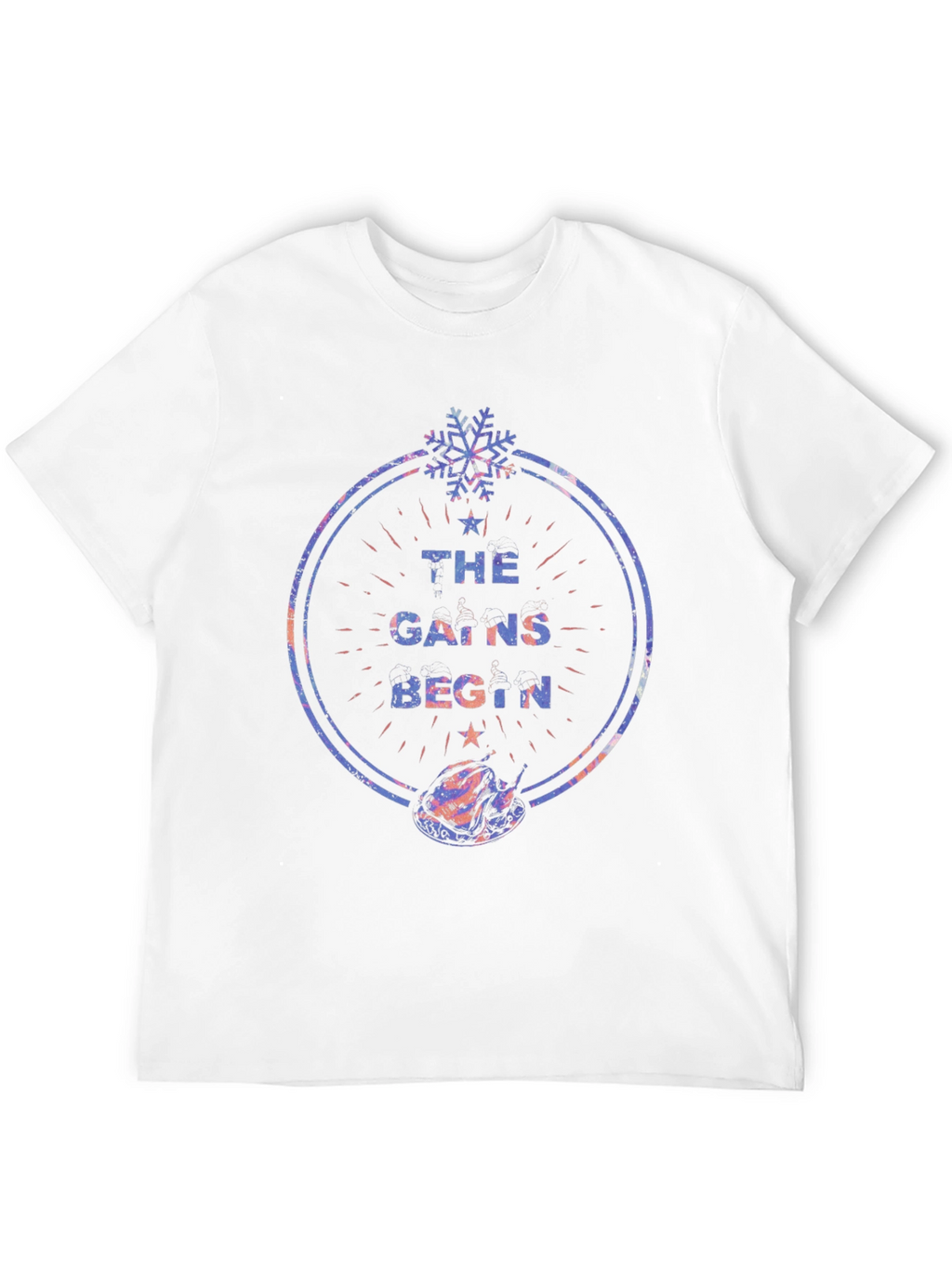 The Gains Begin Thanksgiving T-Shirt