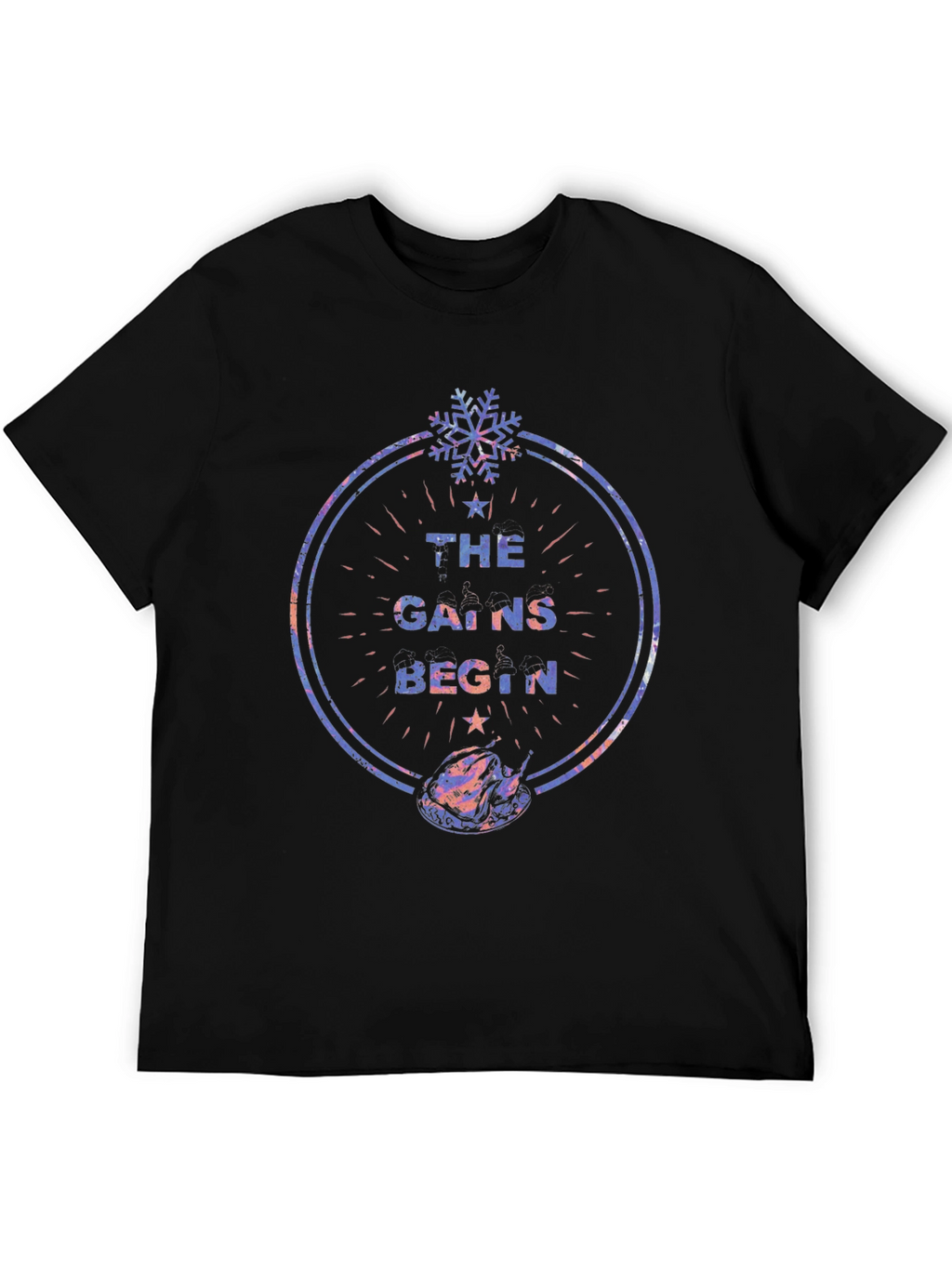 The Gains Begin Thanksgiving T-Shirt