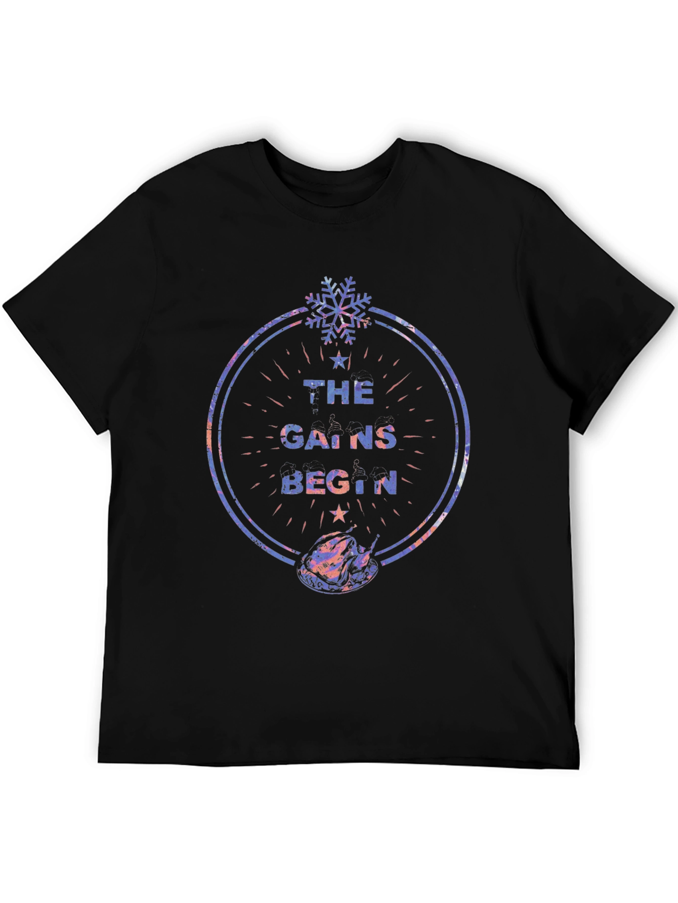 The Gains Begin Thanksgiving T-Shirt