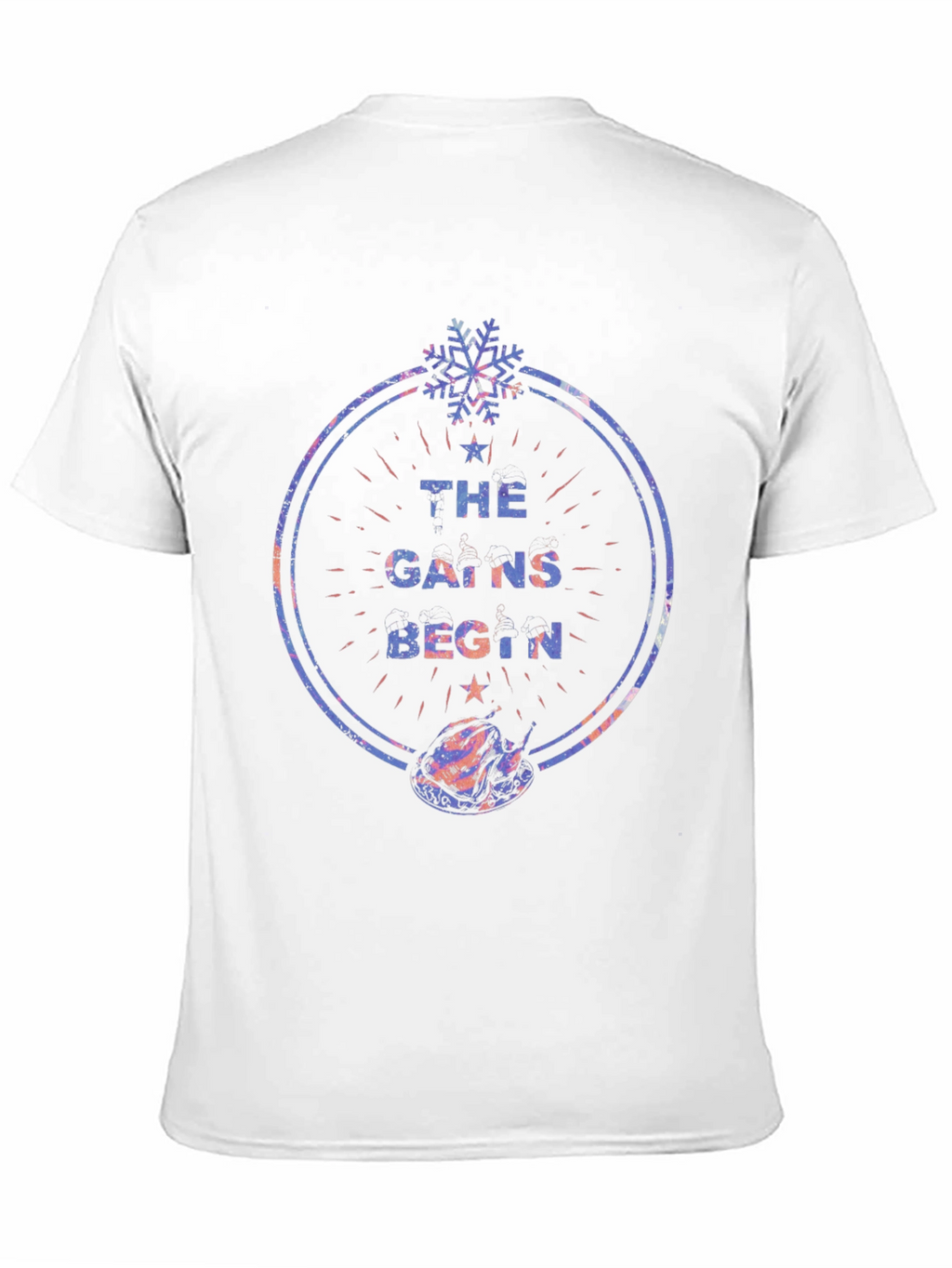 The Gains Begin Thanksgiving T-Shirt