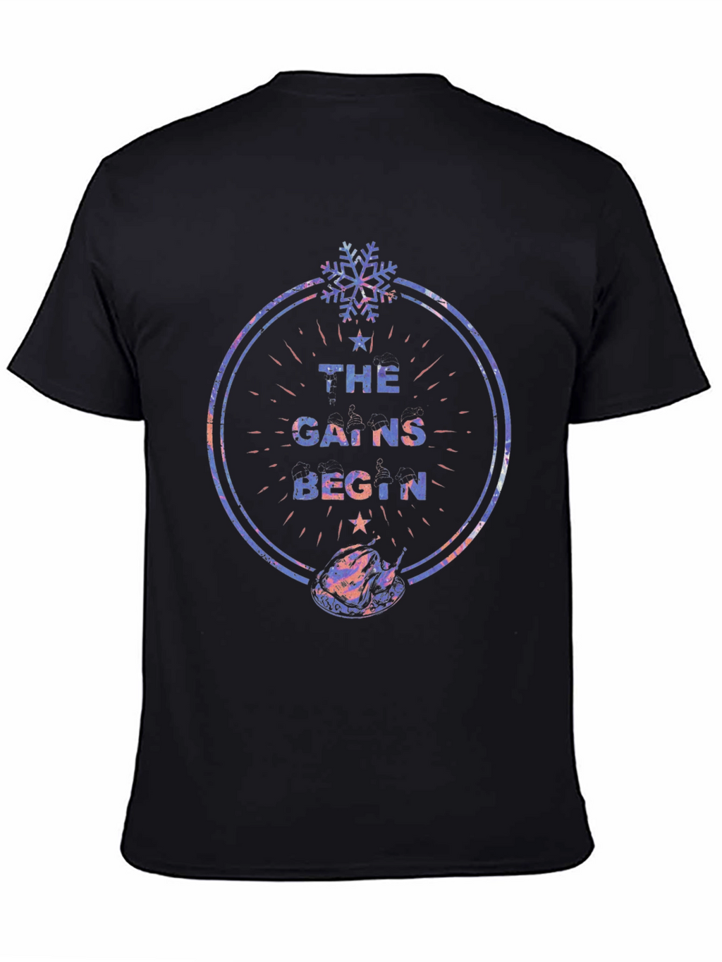 The Gains Begin Thanksgiving T-Shirt