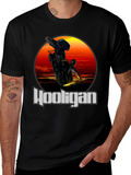 Hooligan Motorcycle T-Shirt - Stunt Rider Design