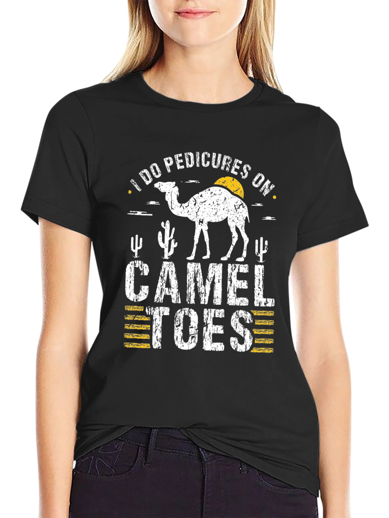 Funny Camel Toes Graphic Tee