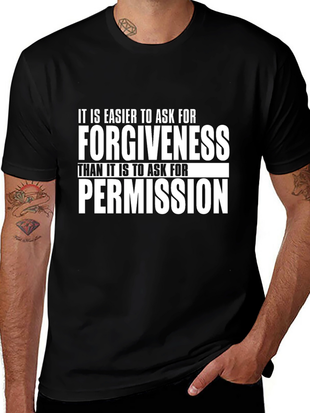 Forgiveness Quote Graphic T-Shirt