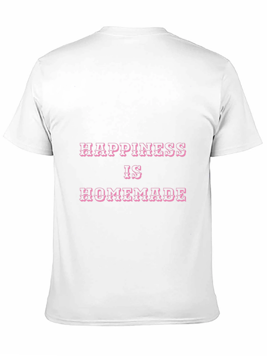 Happiness is Homemade Black Graphic Tee
