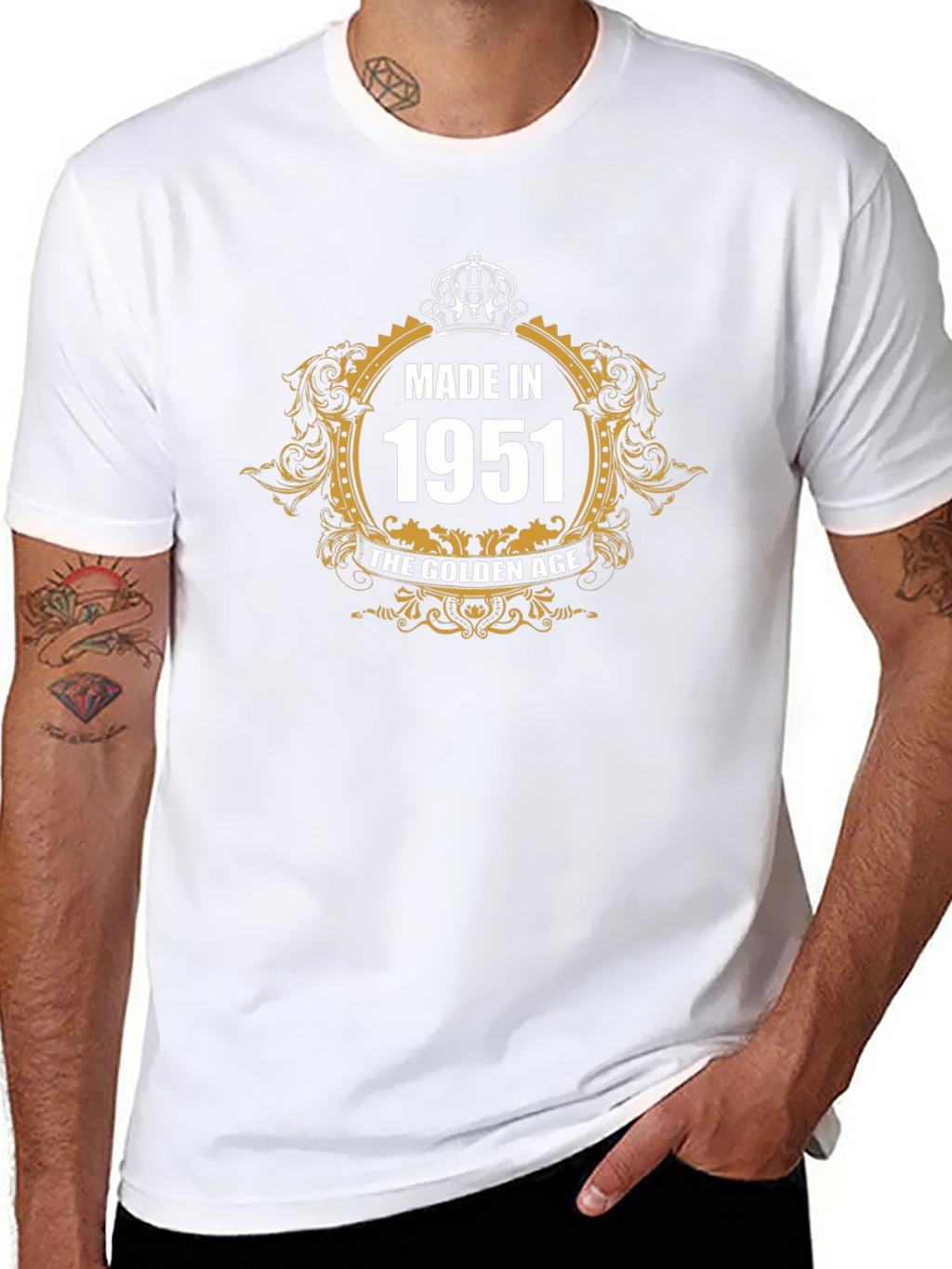 Made in 1951 T-Shirt Golden Age Birthday Tee