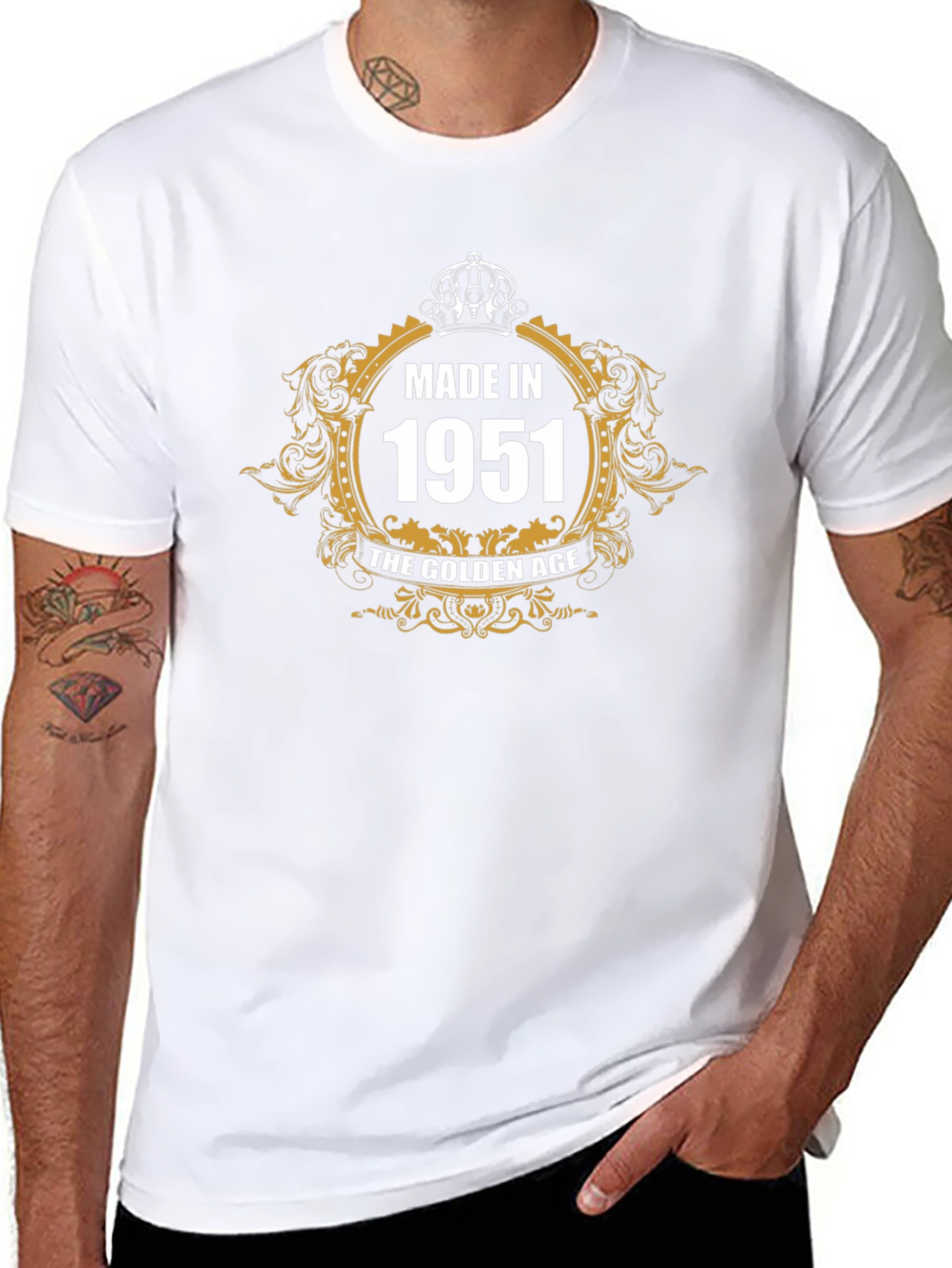 Made in 1951 T-Shirt Golden Age Birthday Tee