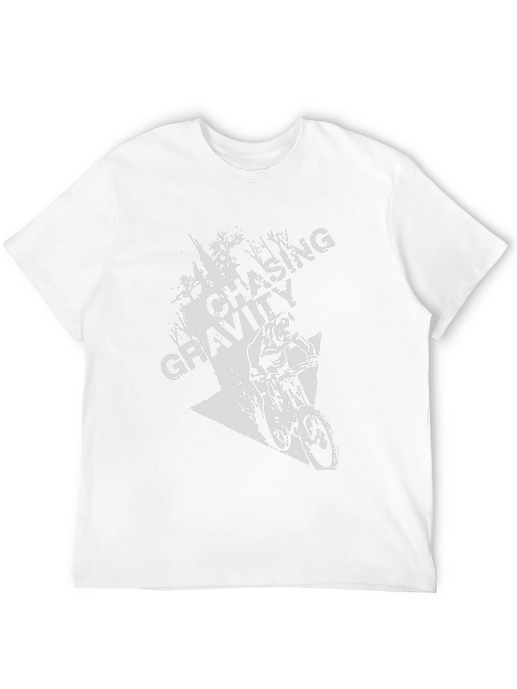 Chasing Gravity Mountain Bike Graphic T-Shirt