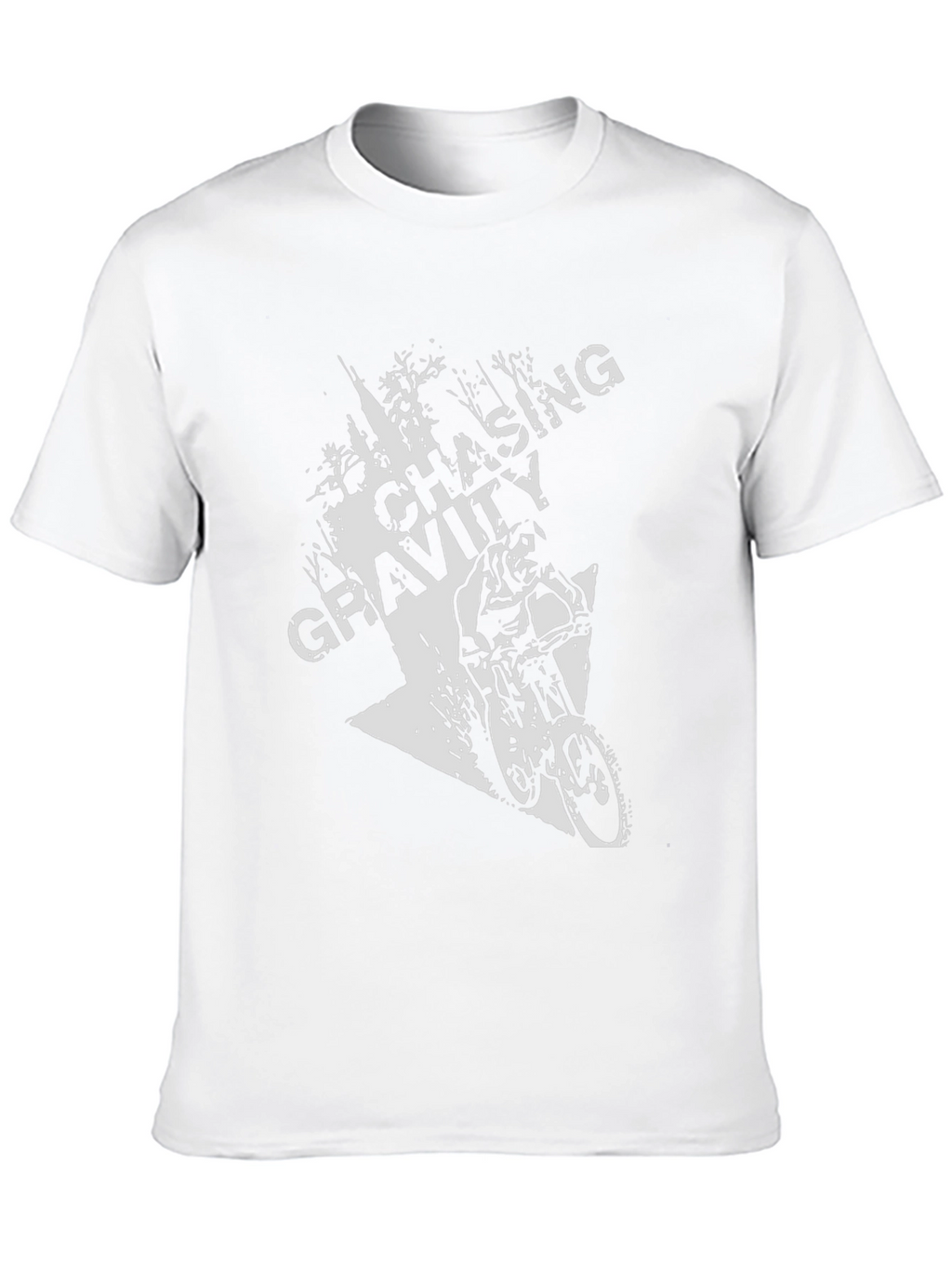 Chasing Gravity Mountain Bike Graphic T-Shirt