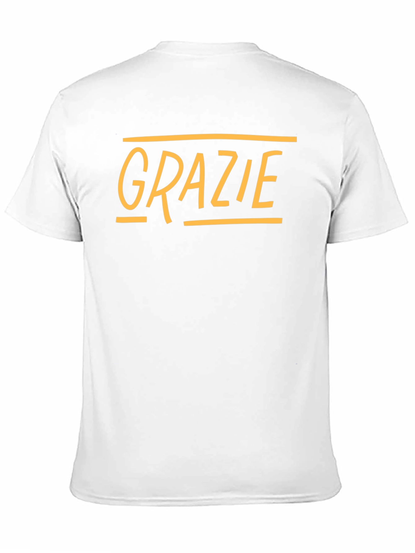 Grazie T-Shirt - Italian Thank You Tee