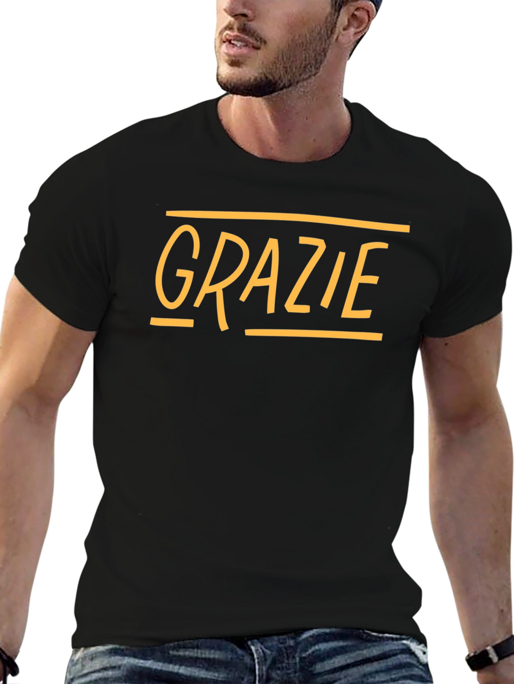 Grazie T-Shirt - Italian Thank You Tee