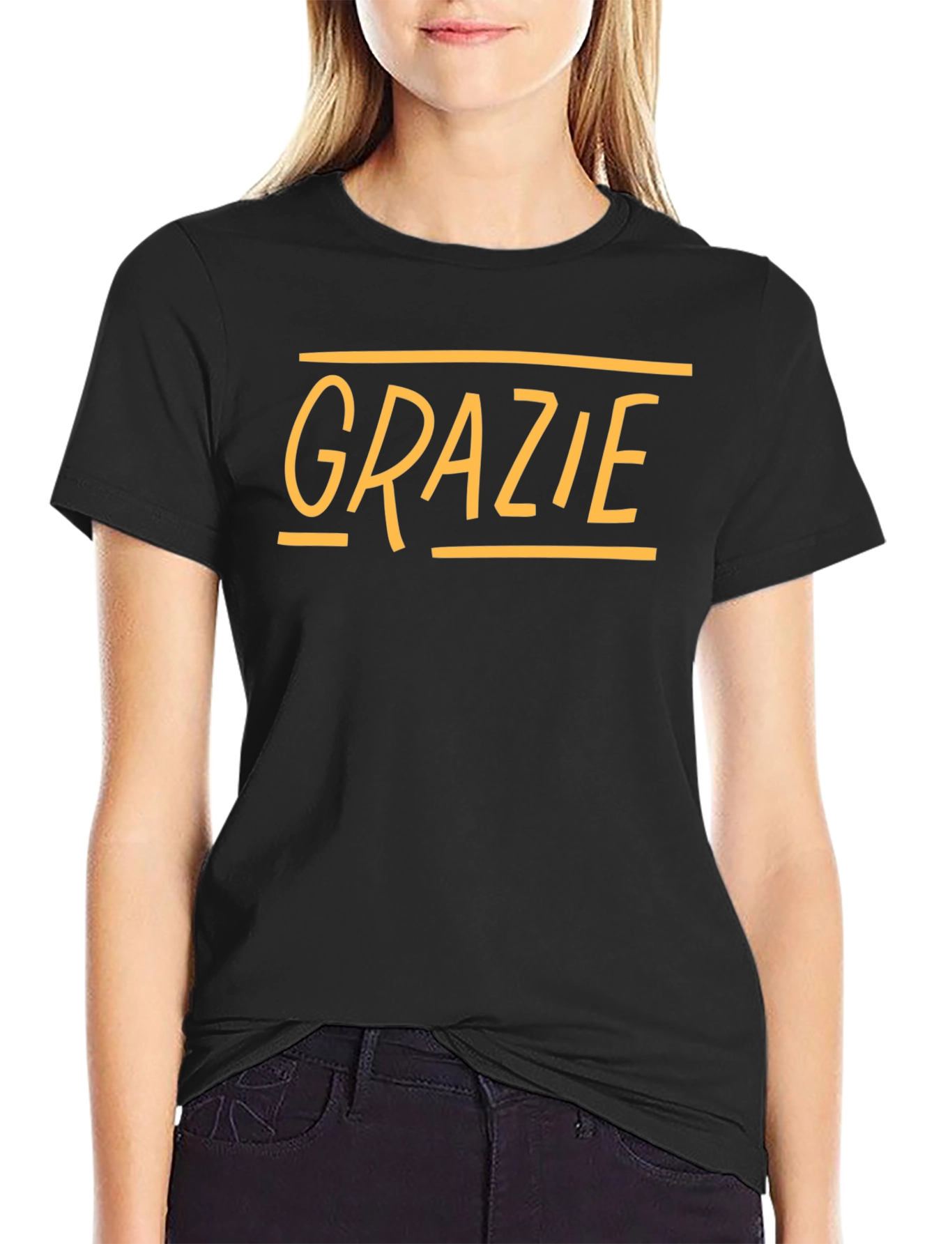 Grazie T-Shirt - Italian Thank You Tee