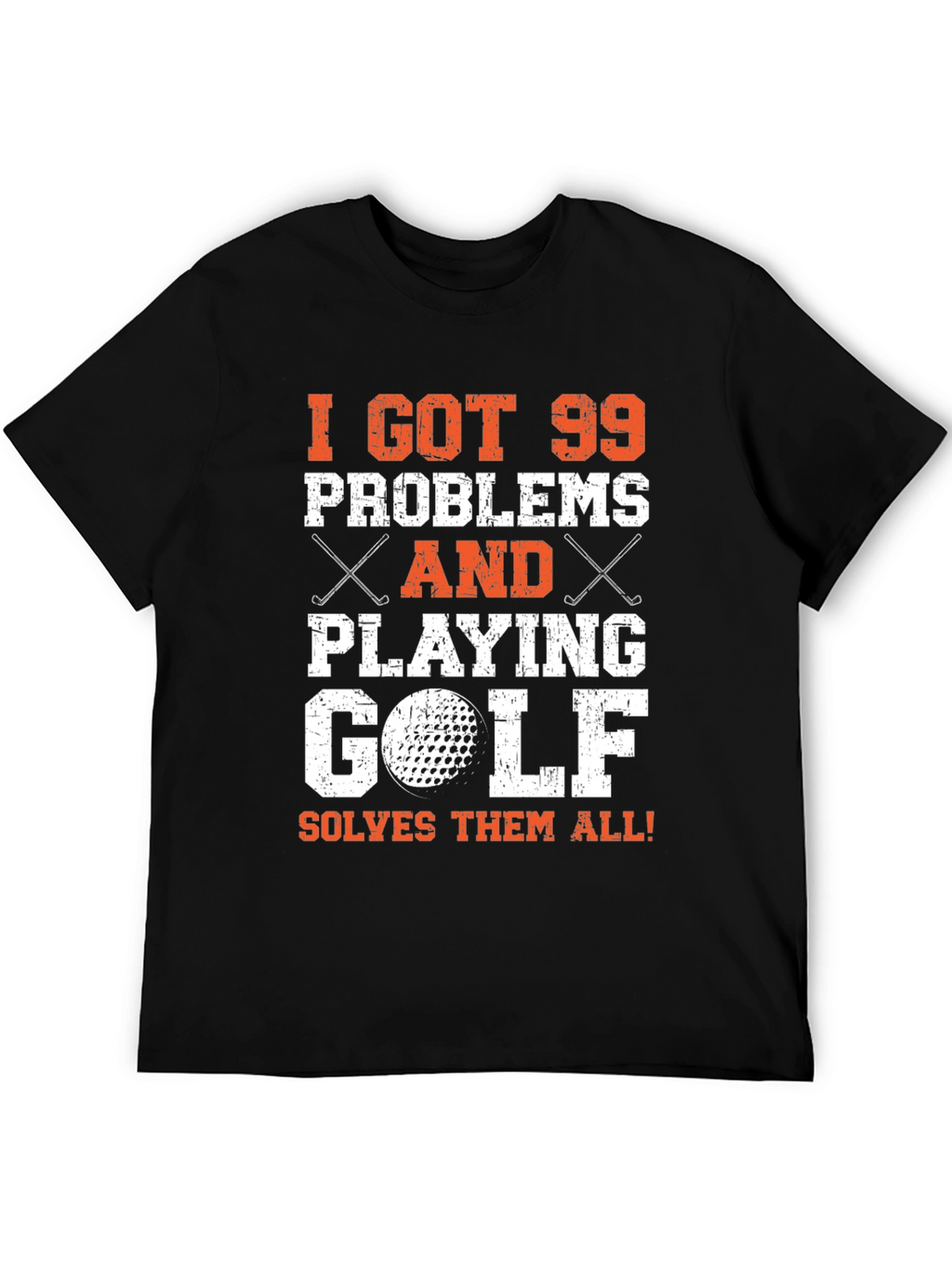 Funny Golf T-Shirt - 99 Problems