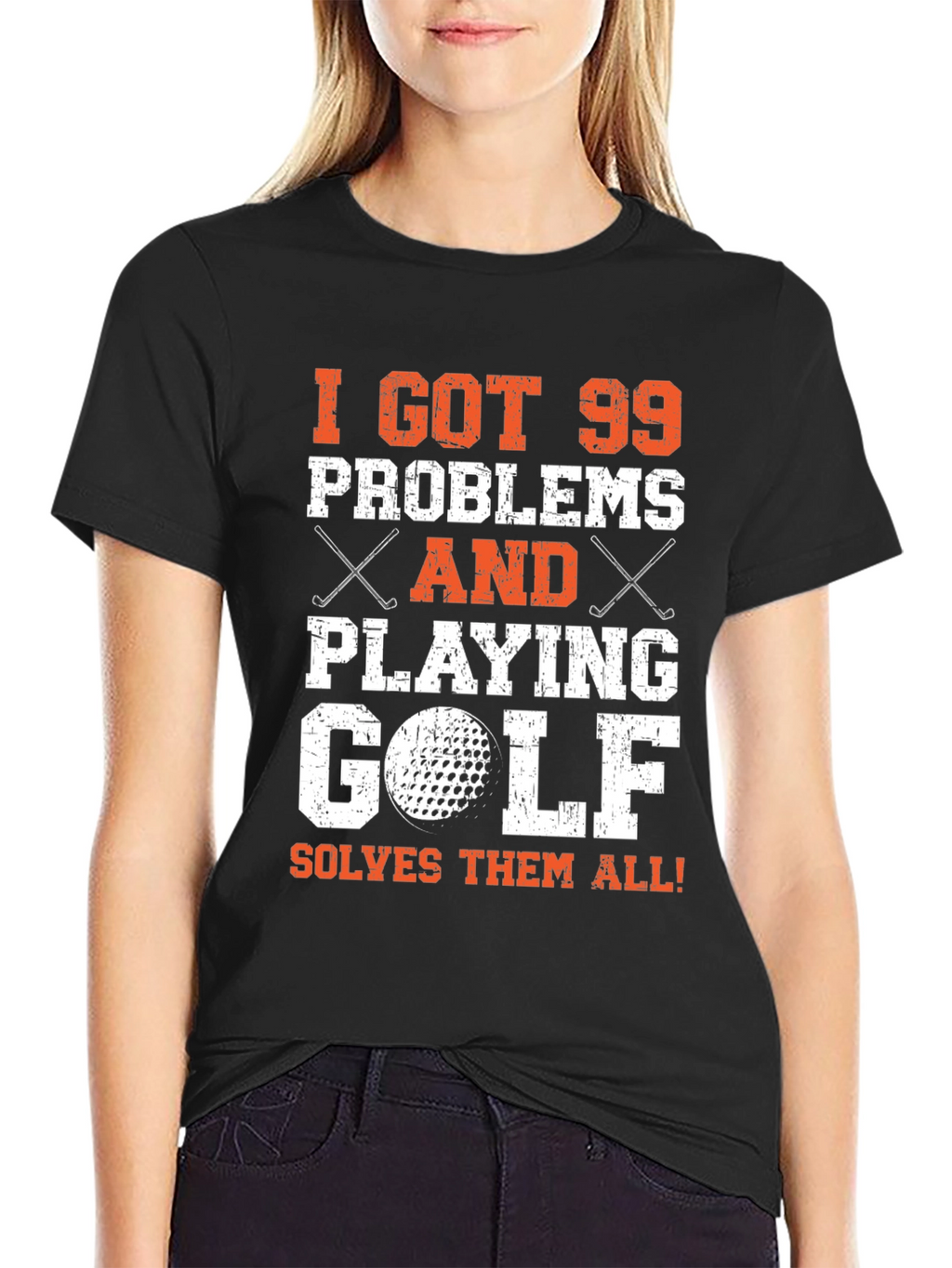 Funny Golf T-Shirt - 99 Problems