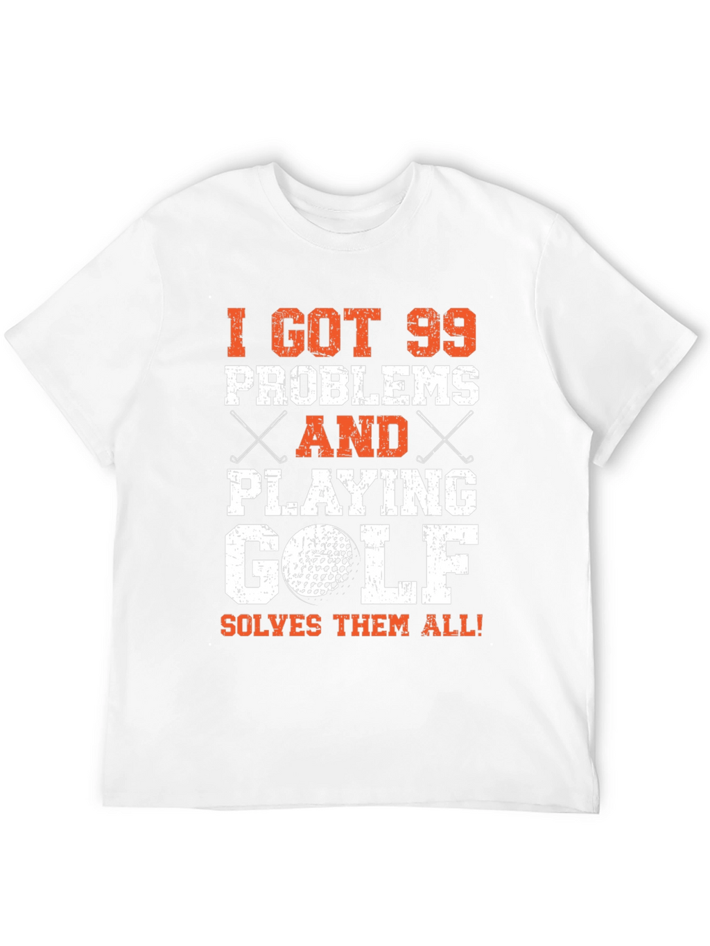 Funny Golf T-Shirt - 99 Problems