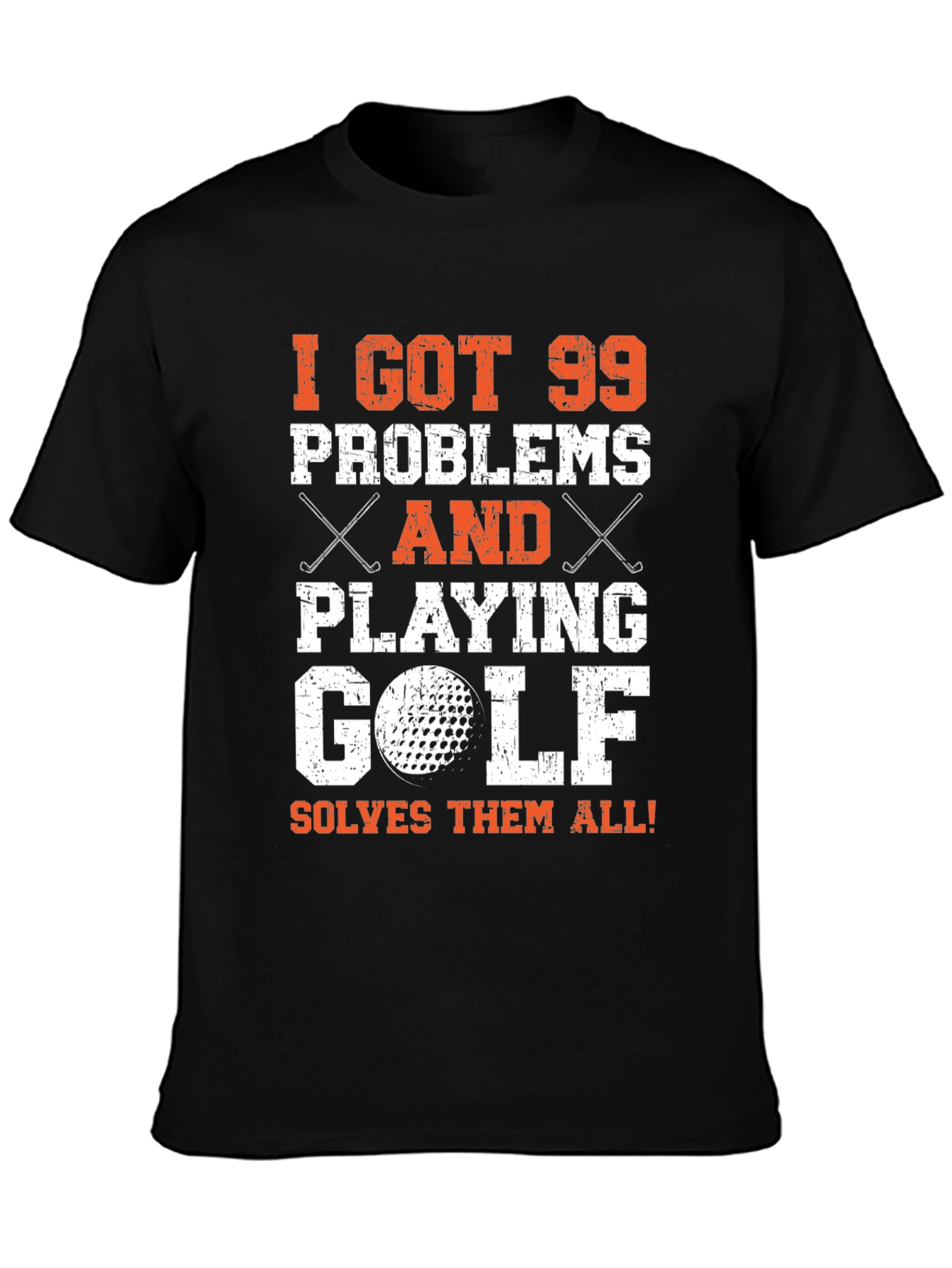 Funny Golf T-Shirt - 99 Problems