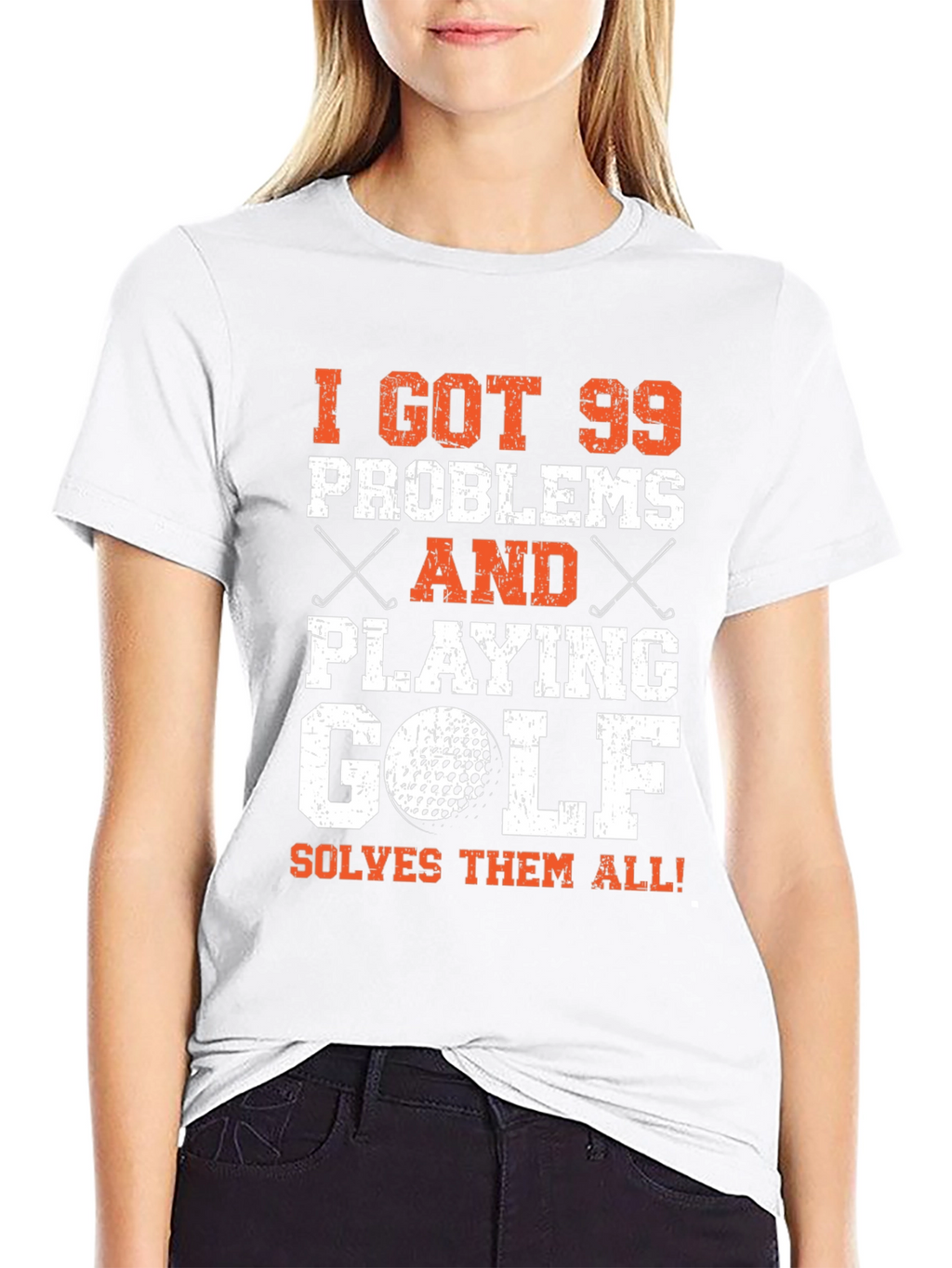 Funny Golf T-Shirt - 99 Problems