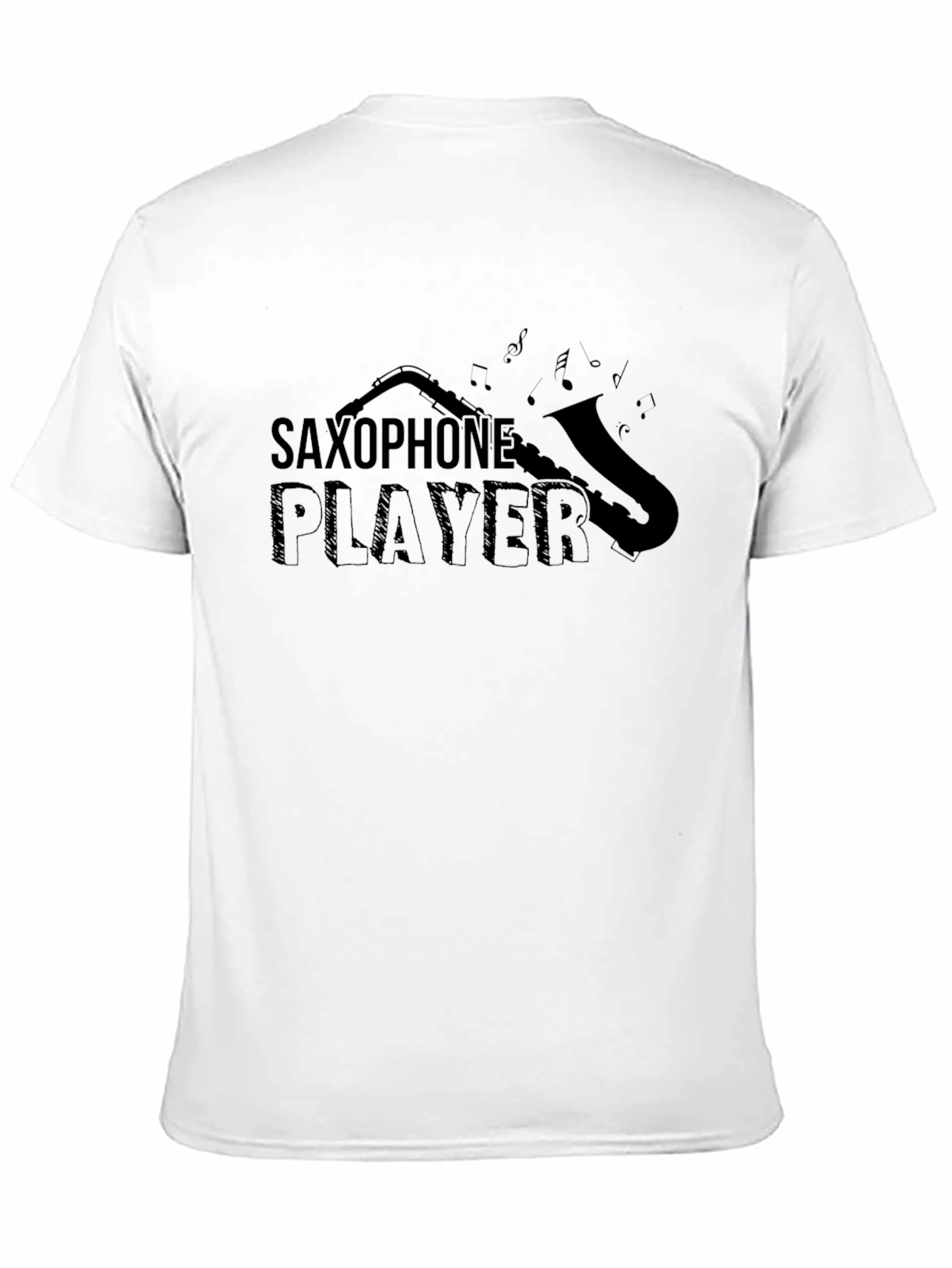 Saxophone Player Graphic Tee - Music Lovers T-Shirt