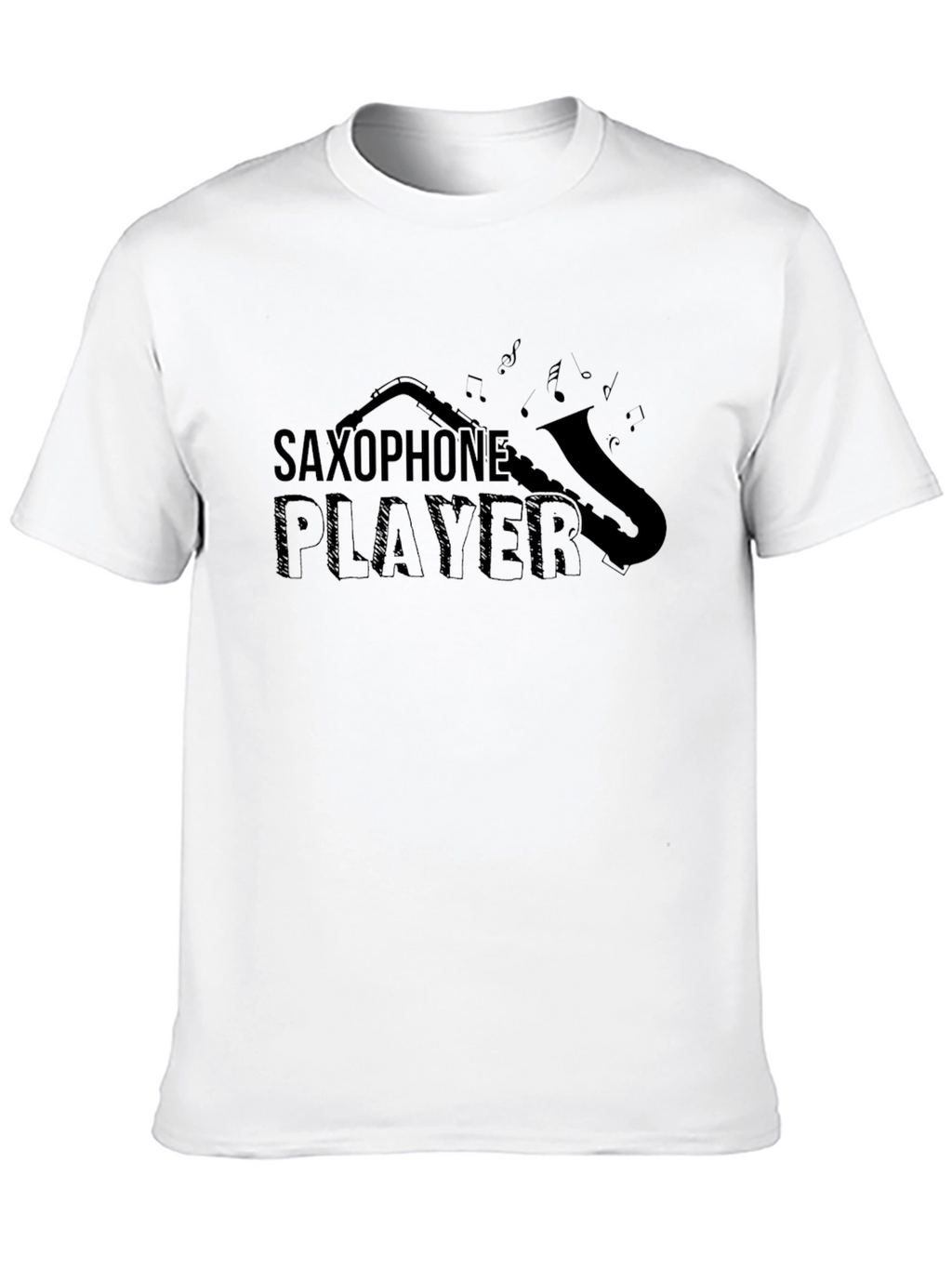 Saxophone Player Graphic Tee - Music Lovers T-Shirt