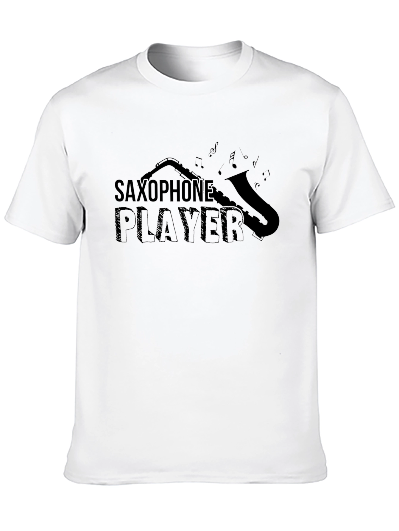 Saxophone Player Graphic Tee - Music Lovers T-Shirt