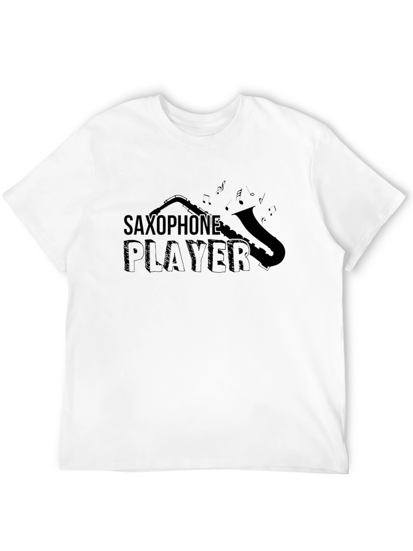 Saxophone Player Graphic Tee - Music Lovers T-Shirt