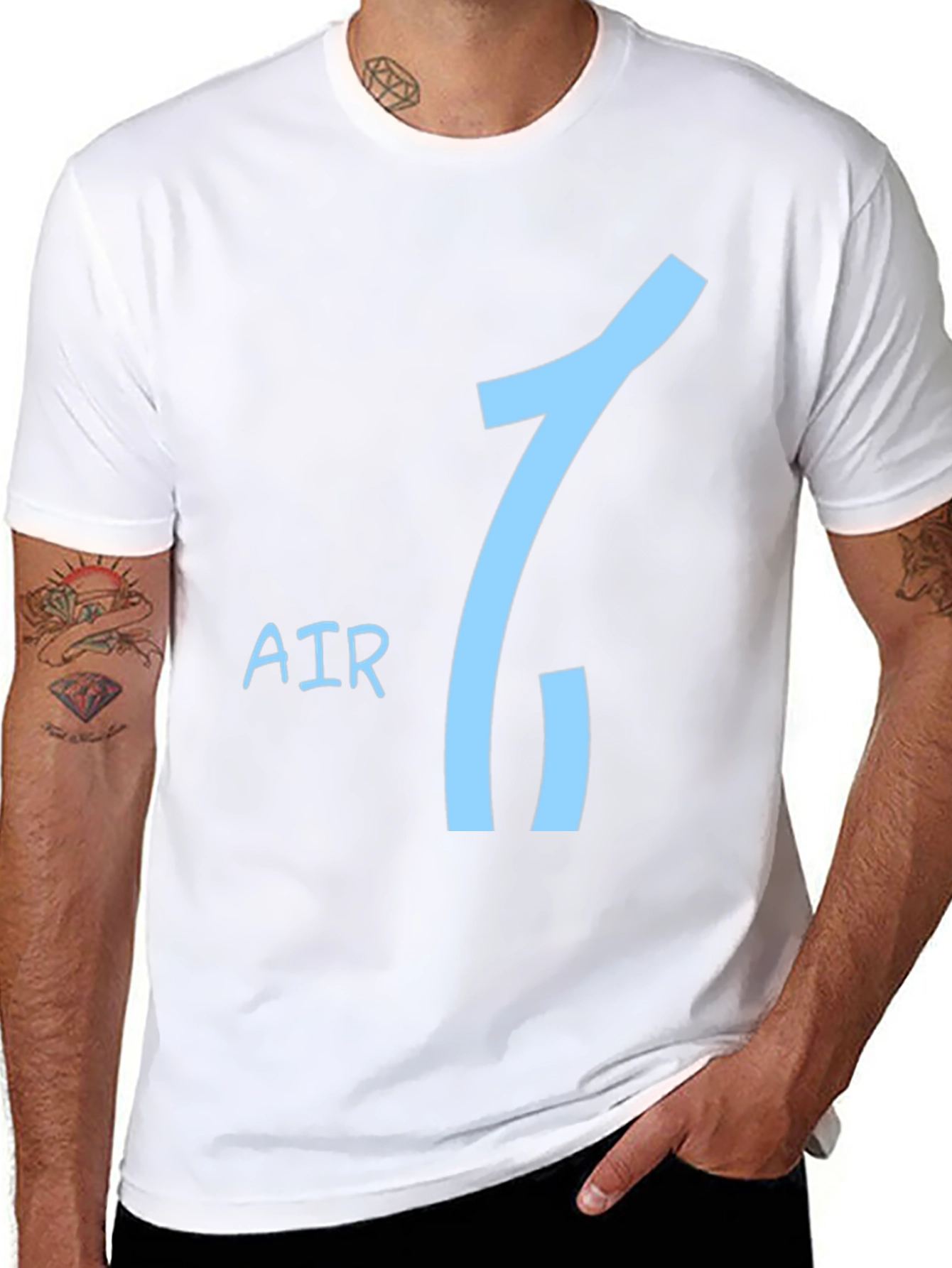 Air Symbol Graphic T-Shirt - Soft Cotton Tee