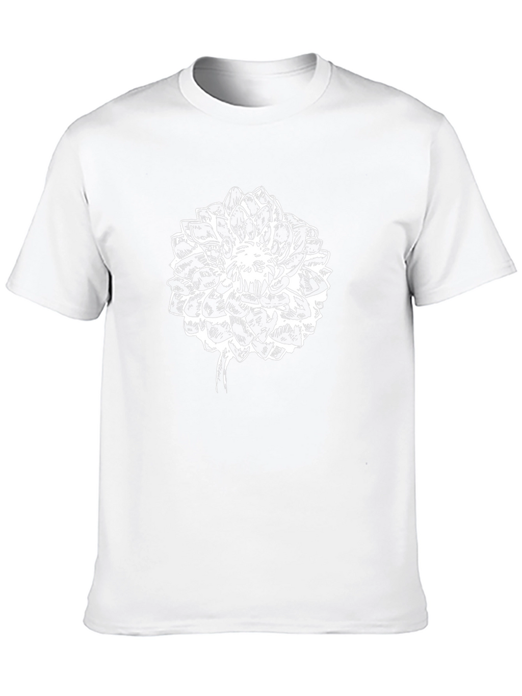 Black Floral Graphic Tee - Stylish & Unique
