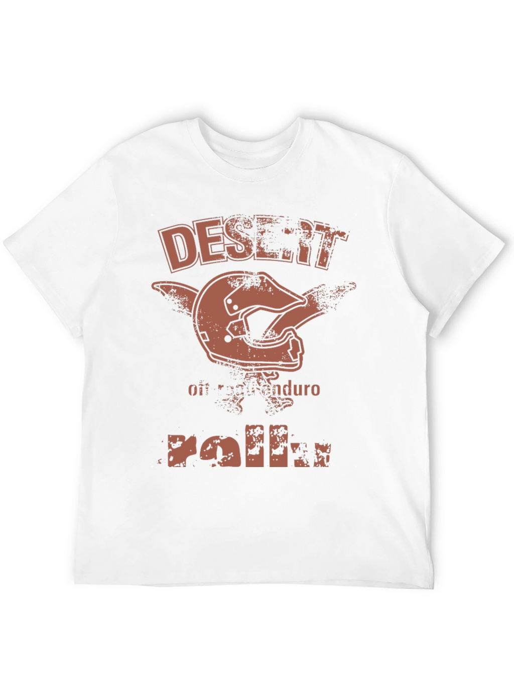 Desert Enduro Motocross Helmet Graphic T-Shirt