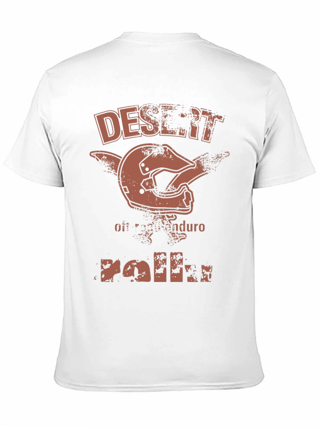 Desert Enduro Motocross Helmet Graphic T-Shirt