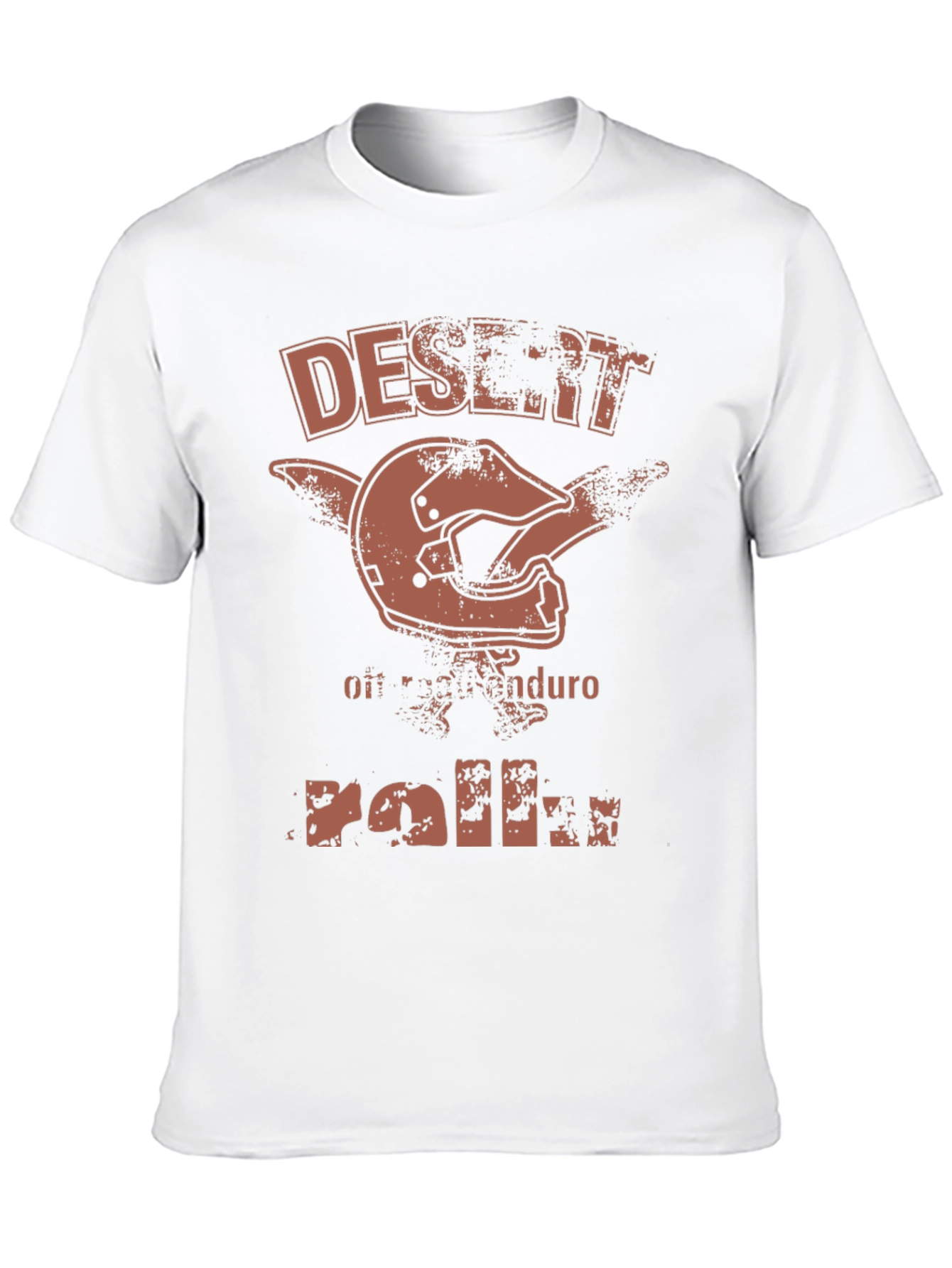 Desert Enduro Motocross Helmet Graphic T-Shirt