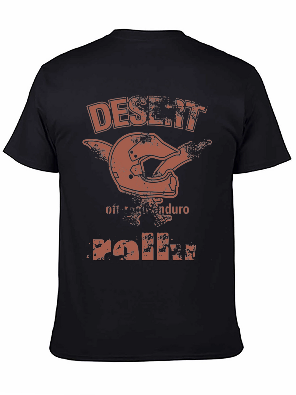 Desert Enduro Motocross Helmet Graphic T-Shirt