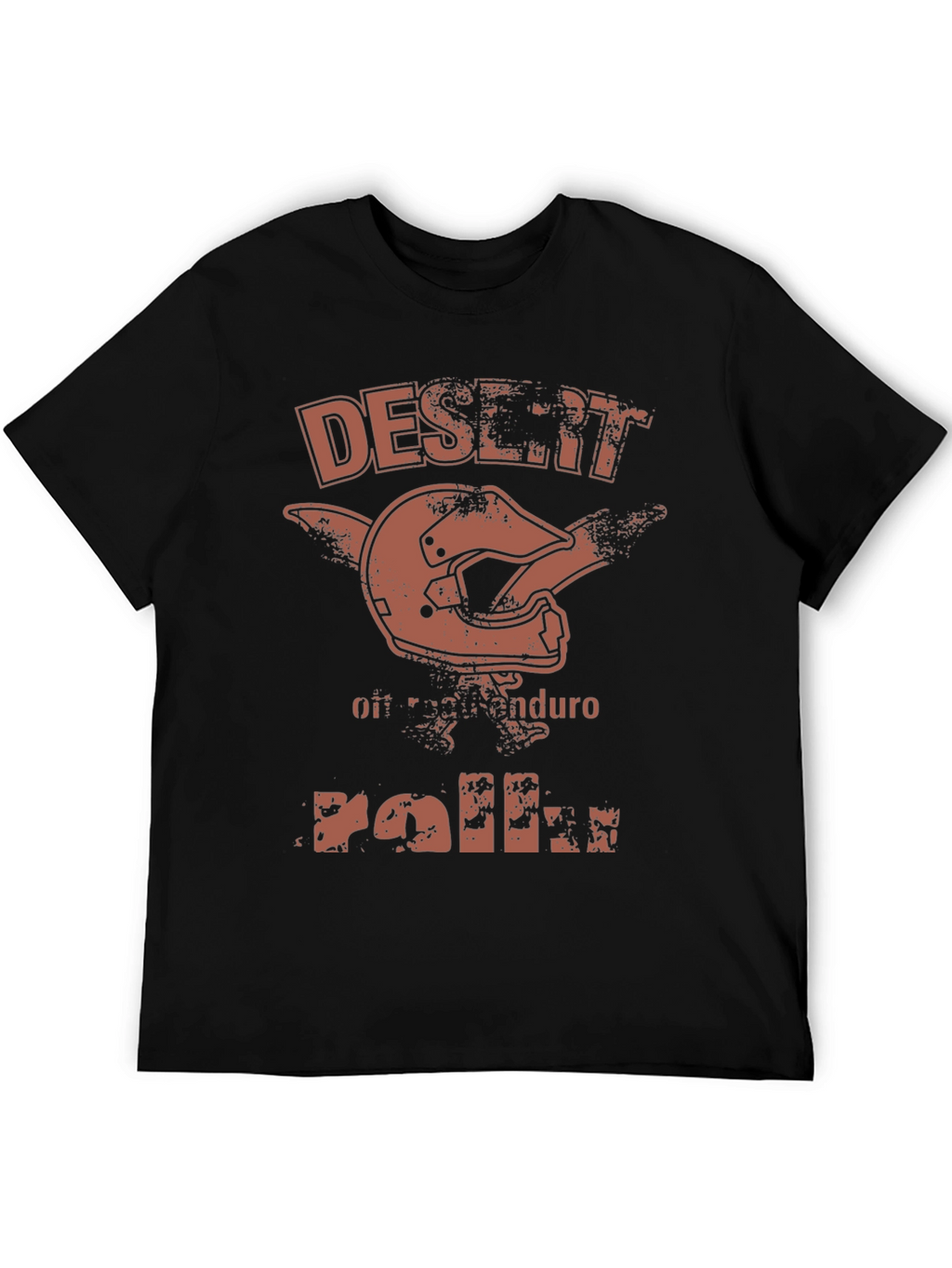 Desert Enduro Motocross Helmet Graphic T-Shirt
