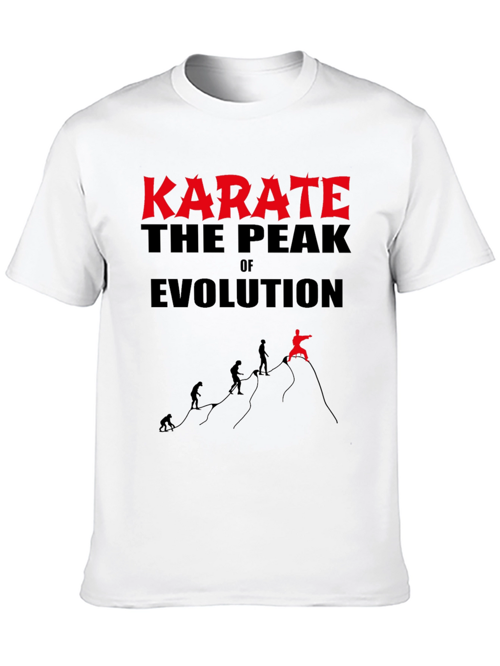Karate Evolution T-Shirt - Martial Arts Peak