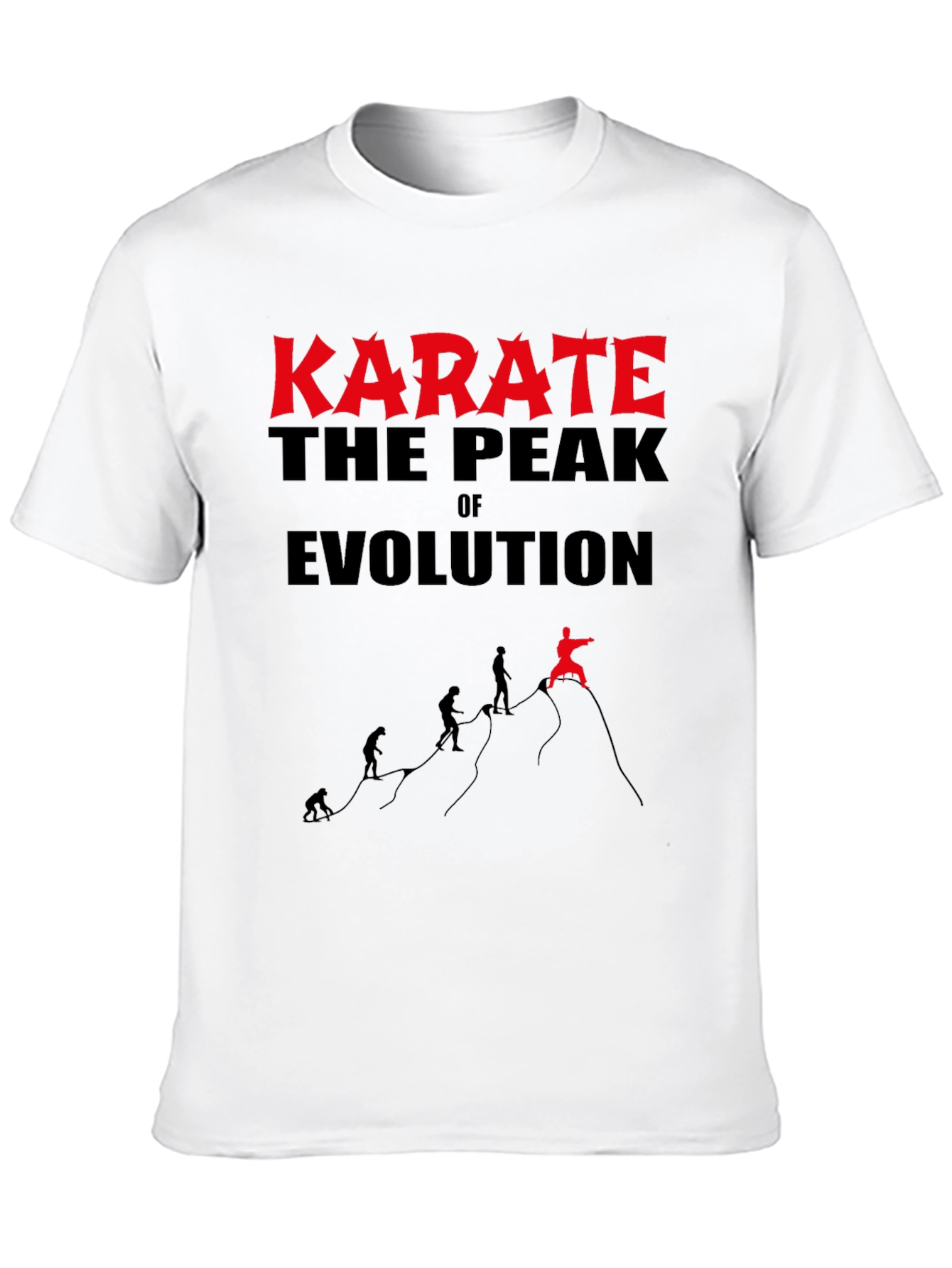 Karate Evolution T-Shirt - Martial Arts Peak