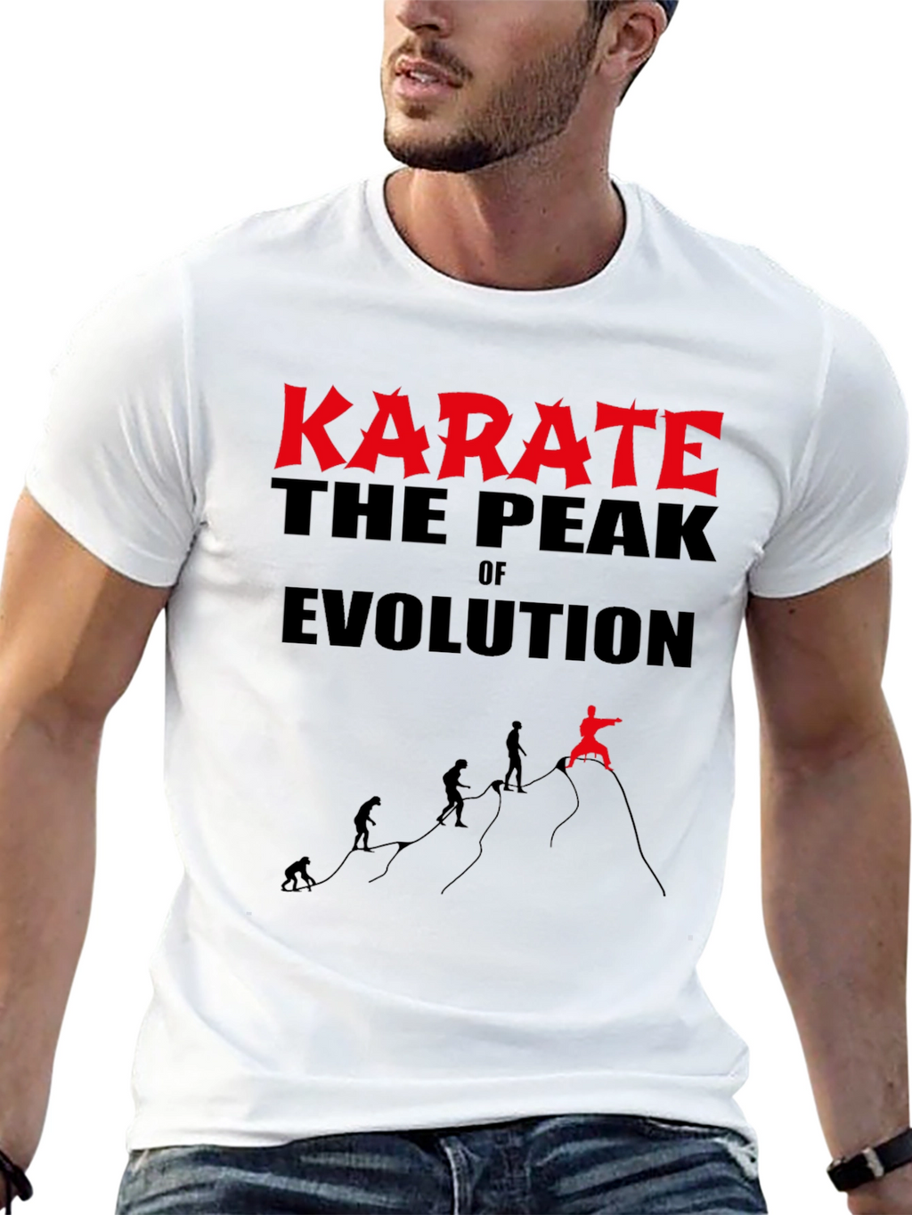 Karate Evolution T-Shirt - Martial Arts Peak