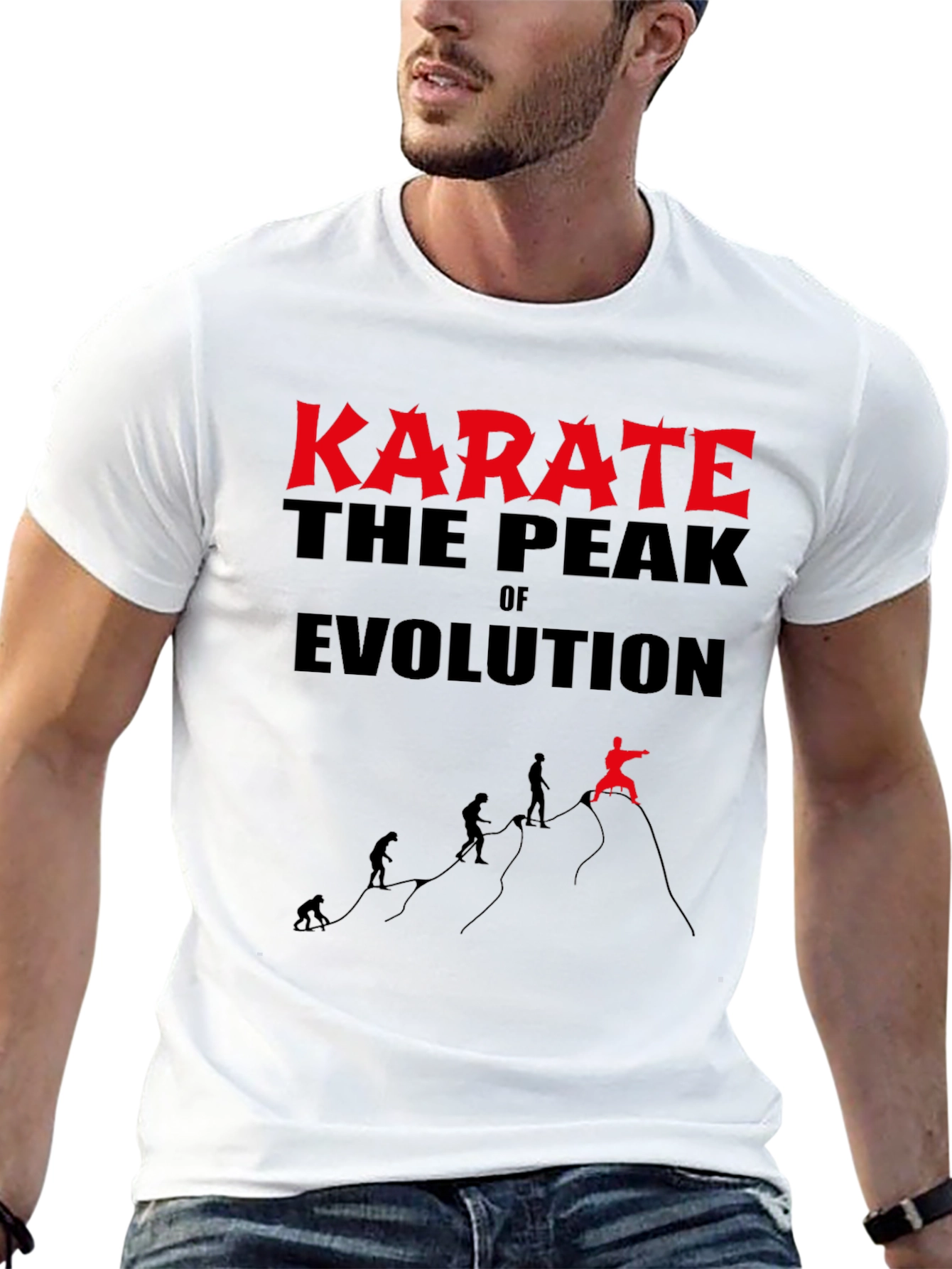 Karate Evolution T-Shirt - Martial Arts Peak