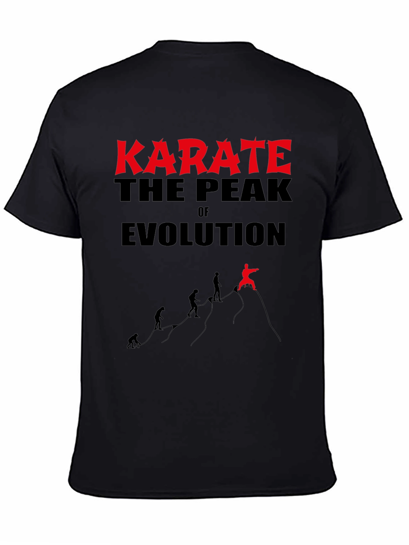 Karate Evolution T-Shirt - Martial Arts Peak