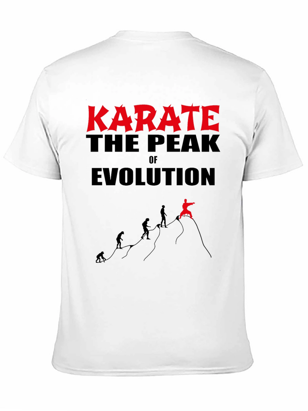 Karate Evolution T-Shirt - Martial Arts Peak